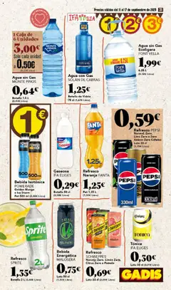 Gadis folleto │ válido desde el 11.09.2025 | Página: 31 | Productos: Agua con gas, Ρούτερ, Gaseosa, Caja