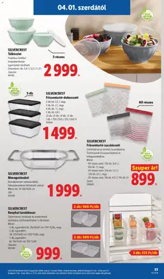 Lidl akciós újság - amely érvényes a következő dátumtól: 01.04.2026 | Oldal: 23