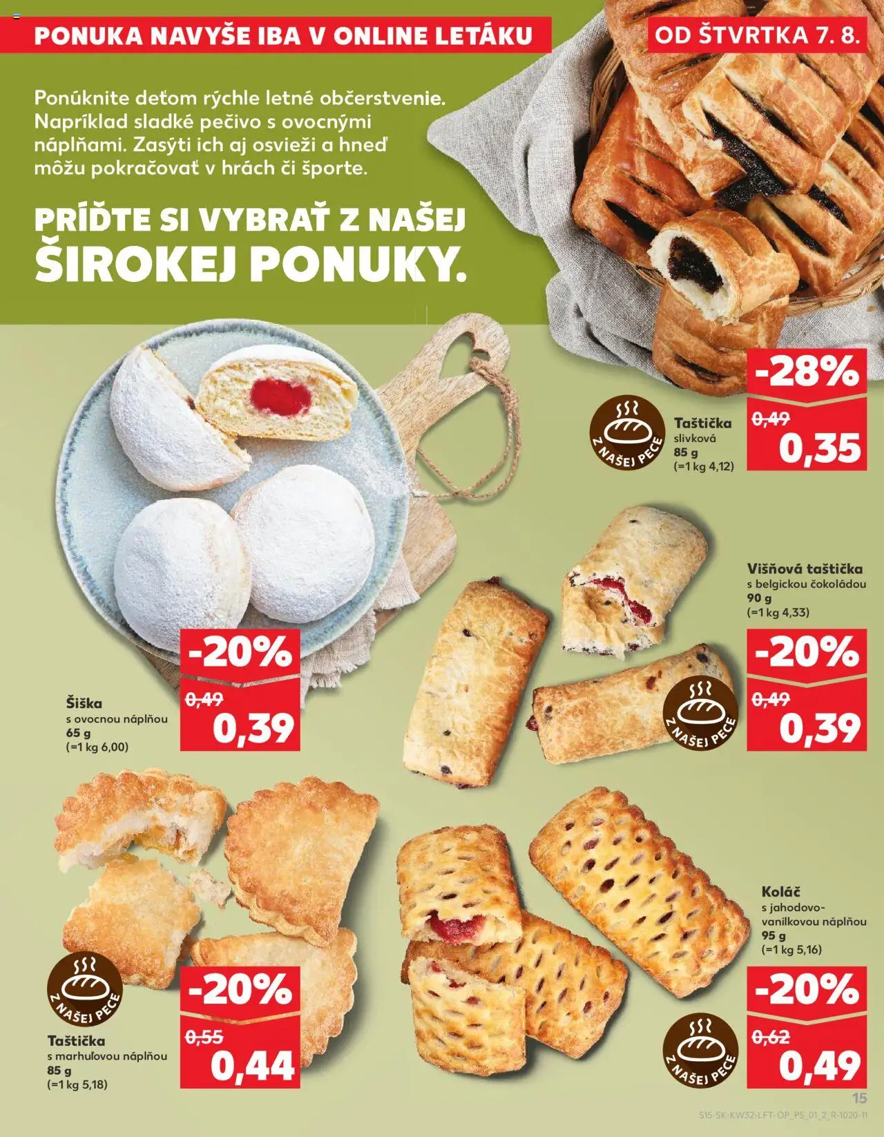 Kaufland SK akciós ujság - amely érvényes a következő dátumtól: 07.08.2025 | Oldal: 15