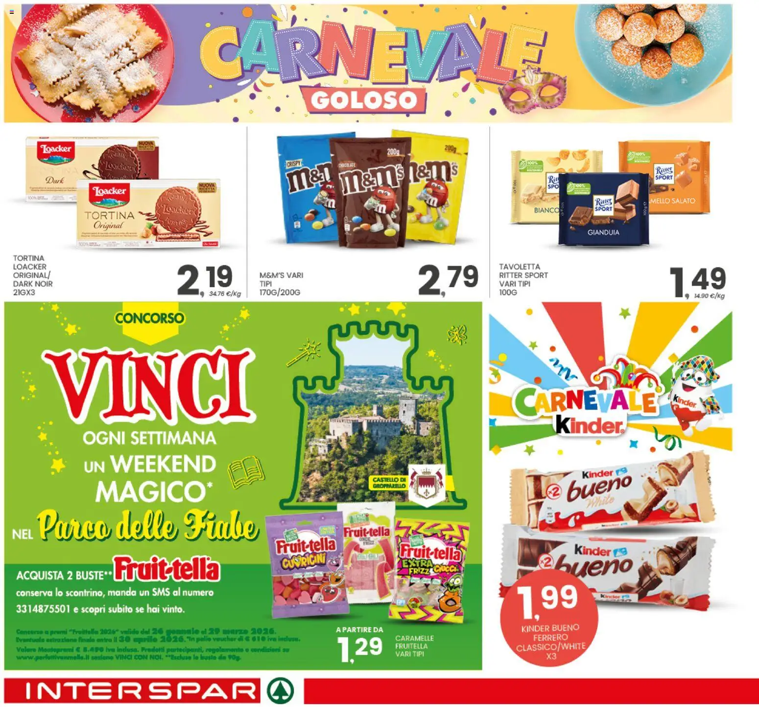 Volantino Interspar del 12.02.2026 | Pagina: 35 | Prodotti: Caramelle