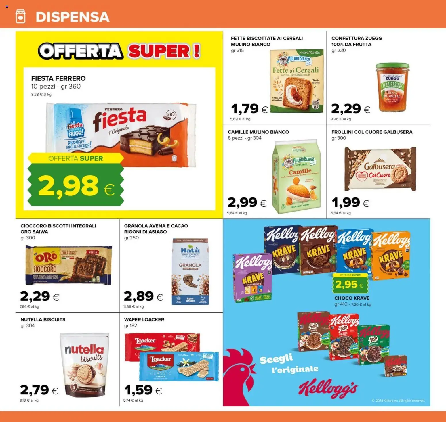 Volantino Oasi del 21.11.2025 | Pagina: 22 | Prodotti: Frutta, Mais, Cacao, Frollini