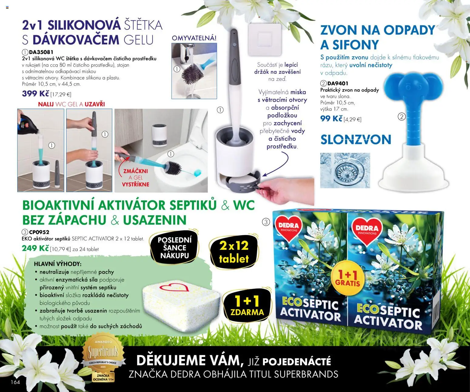 Nové Dedra akcie – leták je platný od 01.02.2026 | Strana: 64 | Produkty: Tablet, Wc