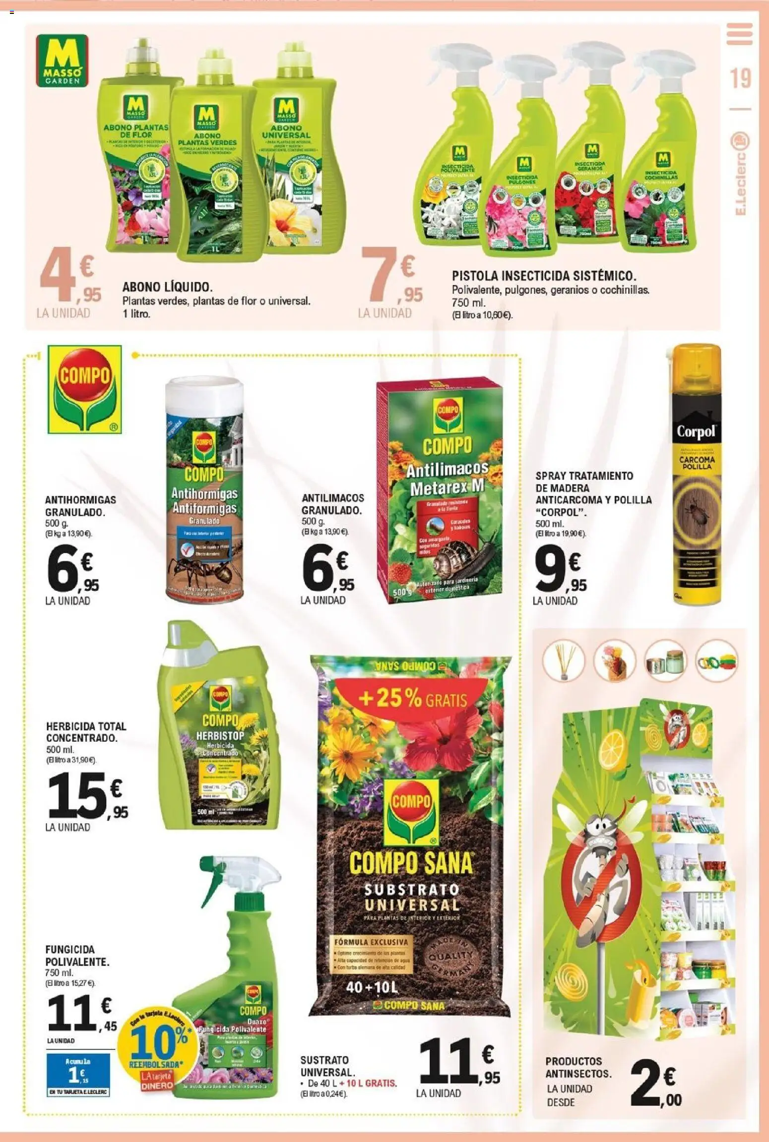 E.Leclerc Al Aire Libre │ válido desde el 27.04.2026 | Página: 19 | Productos: Poêle à pétrole