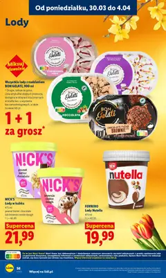 Pogląd oferty "FERRERO Lody Nutella, Lody Nutella 470 ml" - ważna od 30.03.2026 | Strona: 56