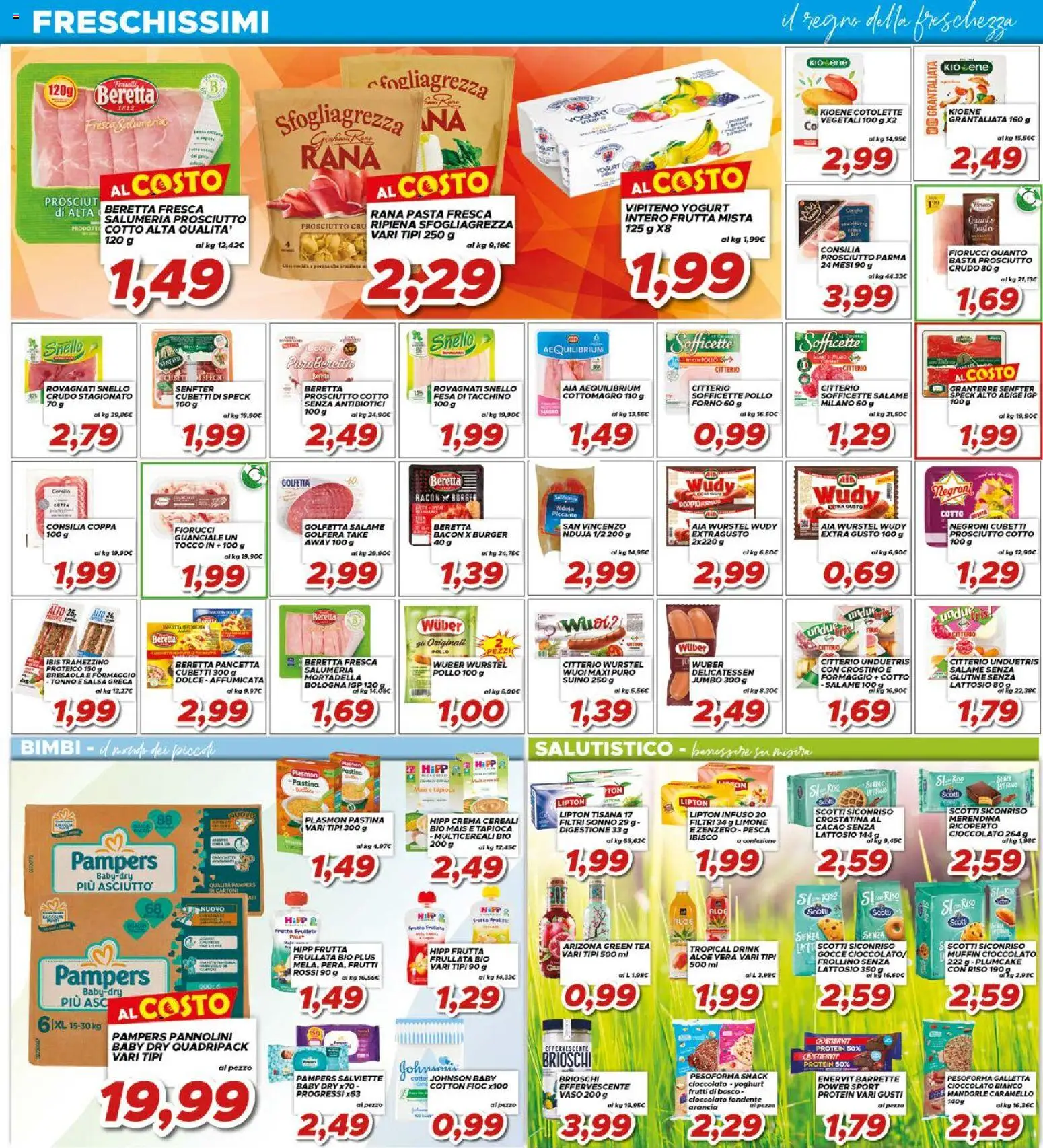 Volantino Ma Supermercati del 17.04.2026 | Pagina: 9 | Prodotti: Salsa, Prosciutto, Plumcake, Forno