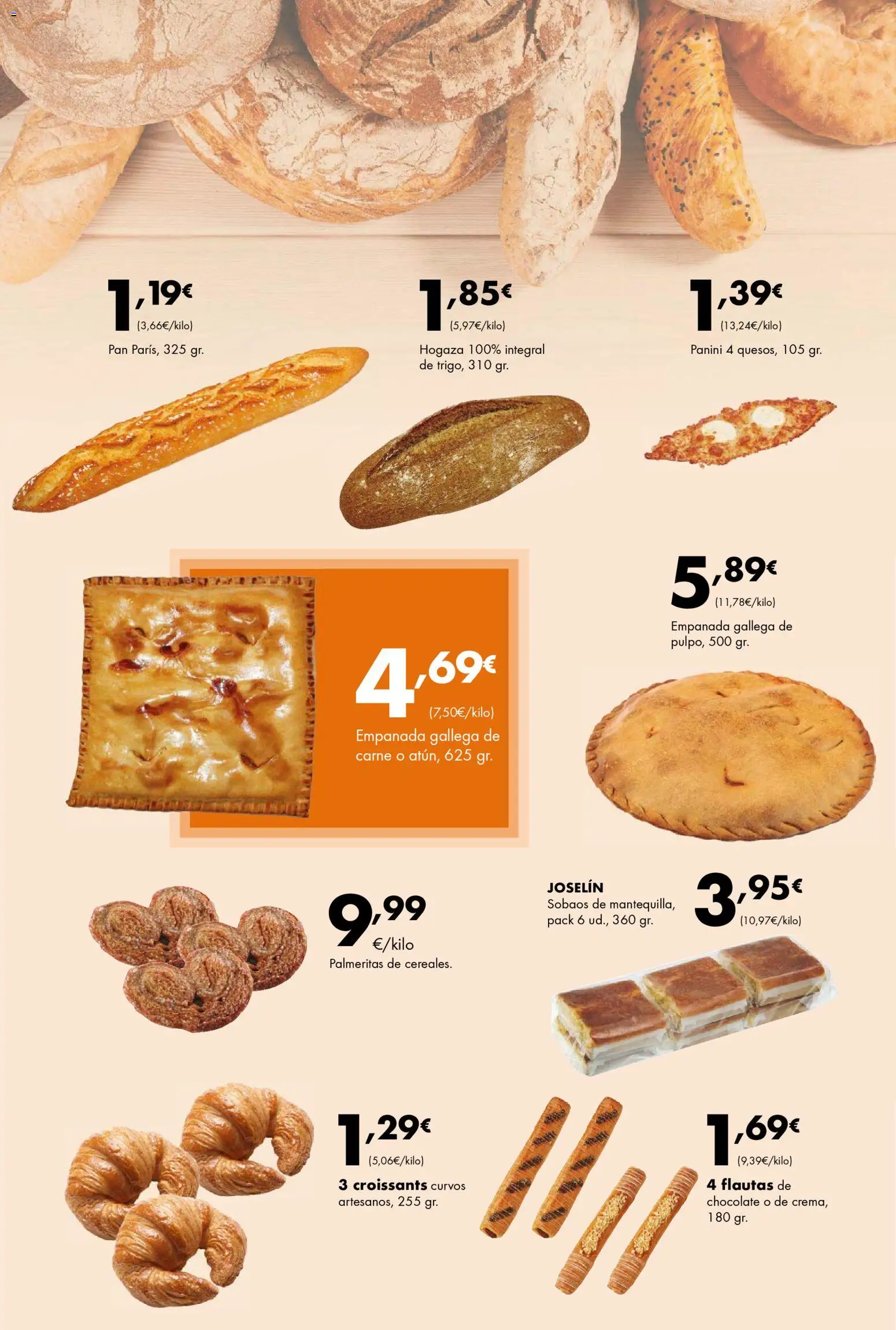 Lupa Supermercados folleto │ válido desde el 19.03.2026 | Página: 8 | Productos: Pan, Chocolate