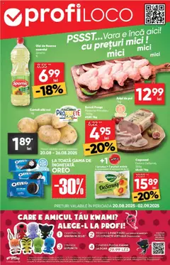 Catalog Profi Loco nou – previzualizare al pliantului de la Profi valabil de la 20.08.2025