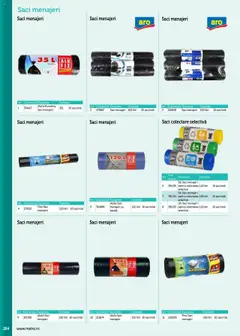 Ofertele Metro valabile de la 17.09.2025 | Pagină: 284 | Produse: Saci menajeri