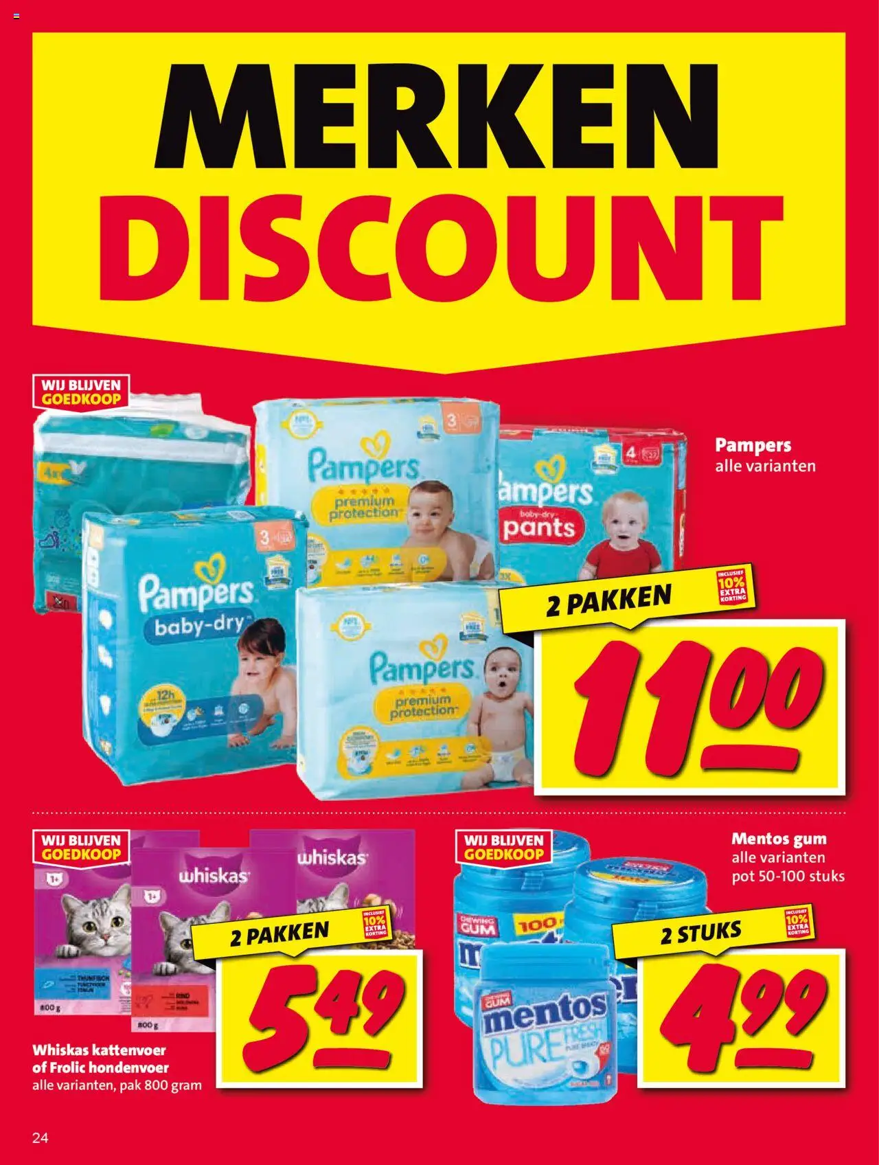  | Pagina: 24 | Producten: Gum, Pot, Ciabatta, Pampers