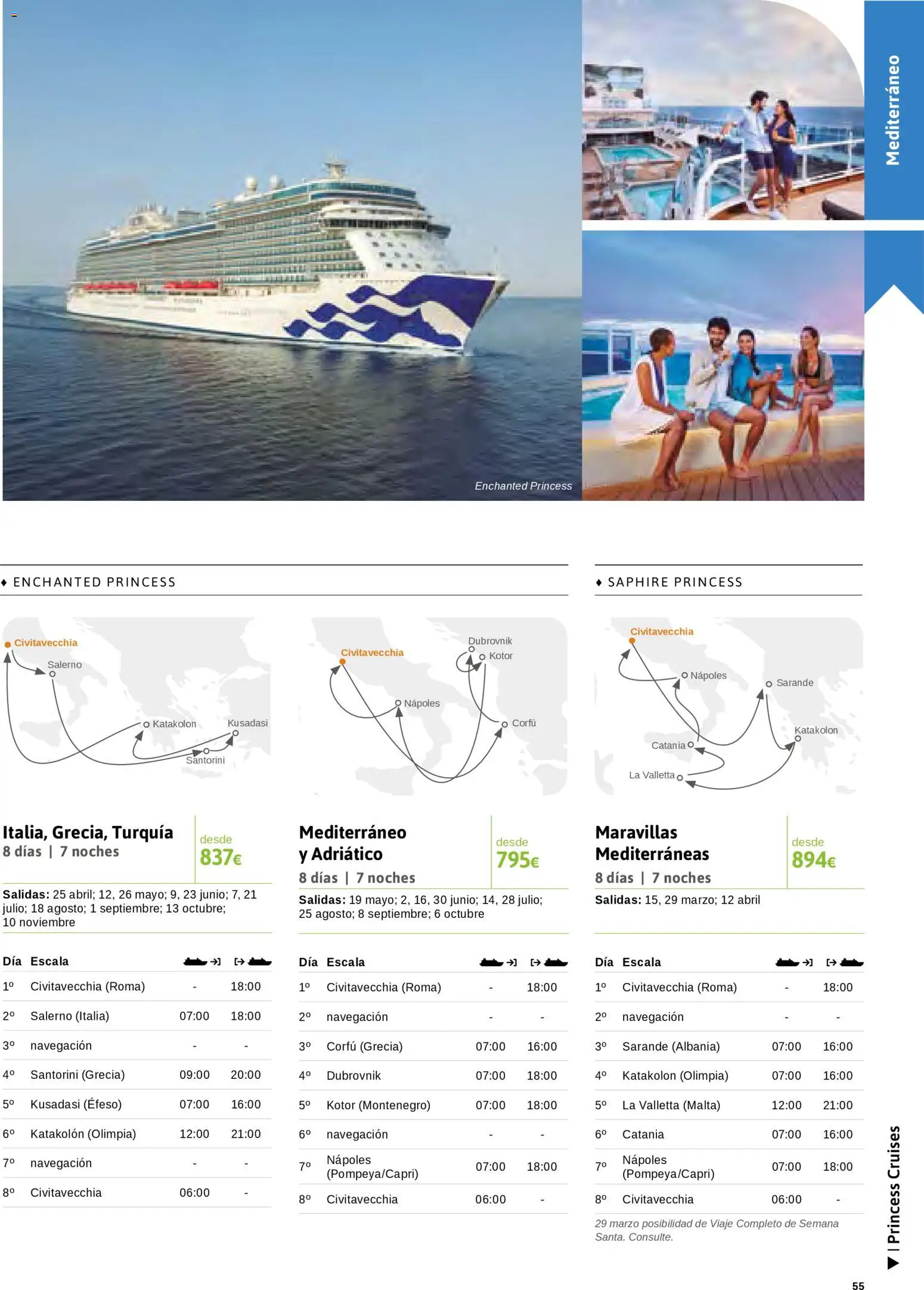 Viajes El Corte Inglés Cruceros marítimos │ válido desde el 01.01.2026 | Página: 56 | Productos: Navegación