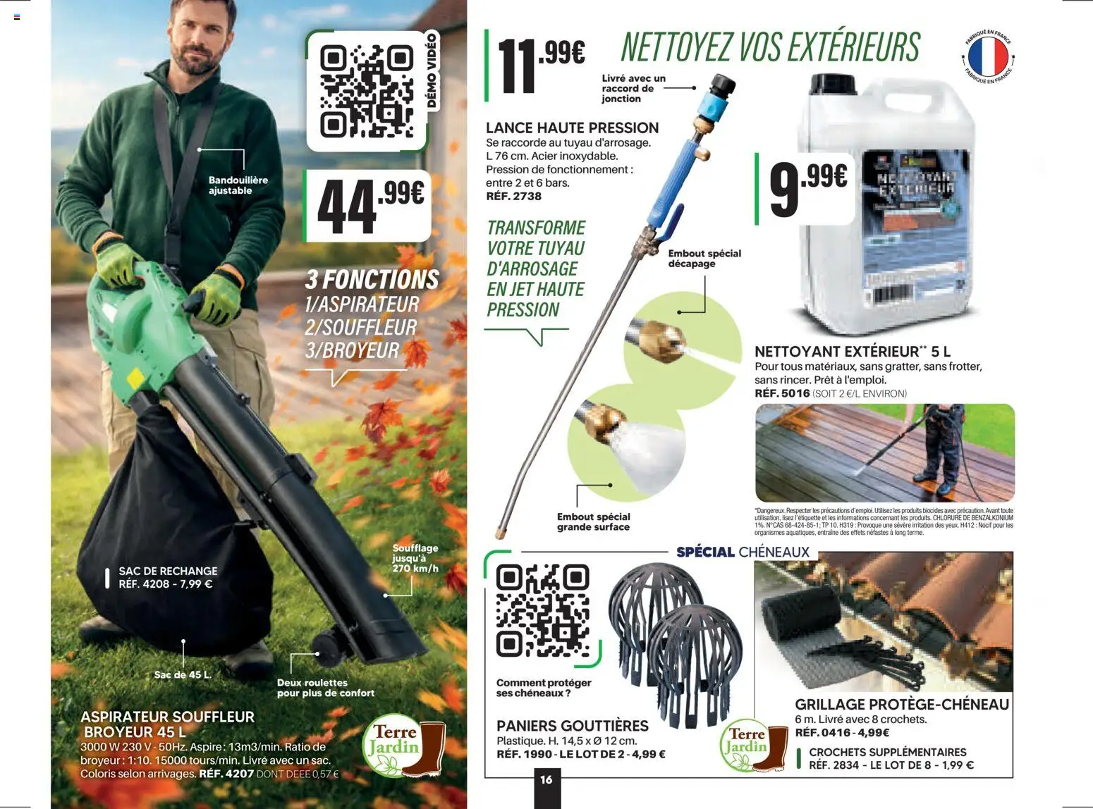 {H1} | Page: 16 | Produits: Vidéo, Sac, Broyeur, Livre