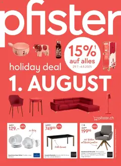 Vorschau von dem Prospekt - Pfister - Prospekt Rotstift 3 DE ab 29.07.2025