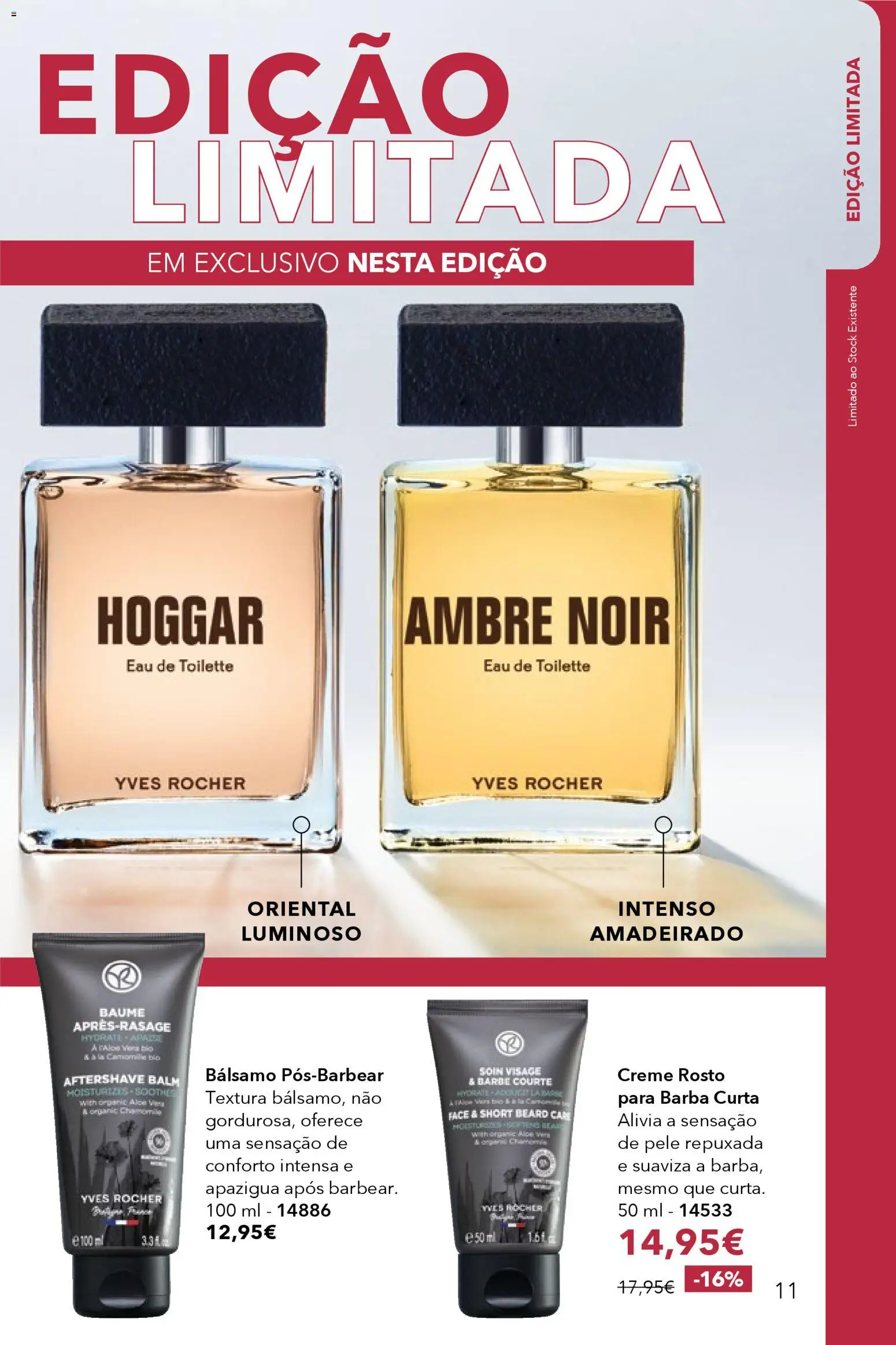 Yves Rocher catálogo 16 │ válido de 17.12.2025 | Página: 11 | Produtos: Aftershave, Eau de toilette, Creme