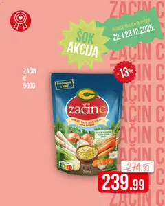 Metalac Proleter šok akcija - pregled Metalac Proleter kataloga - važi od 22.12.2025