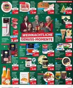 Kaufland DE - DE Folder Hannover - Voorbeeld van een folder van Kaufland DE, geldig van 18.12.2025 | Pagina: 9 | Producten: Kész piskótalap, Gruyère, La, Crème