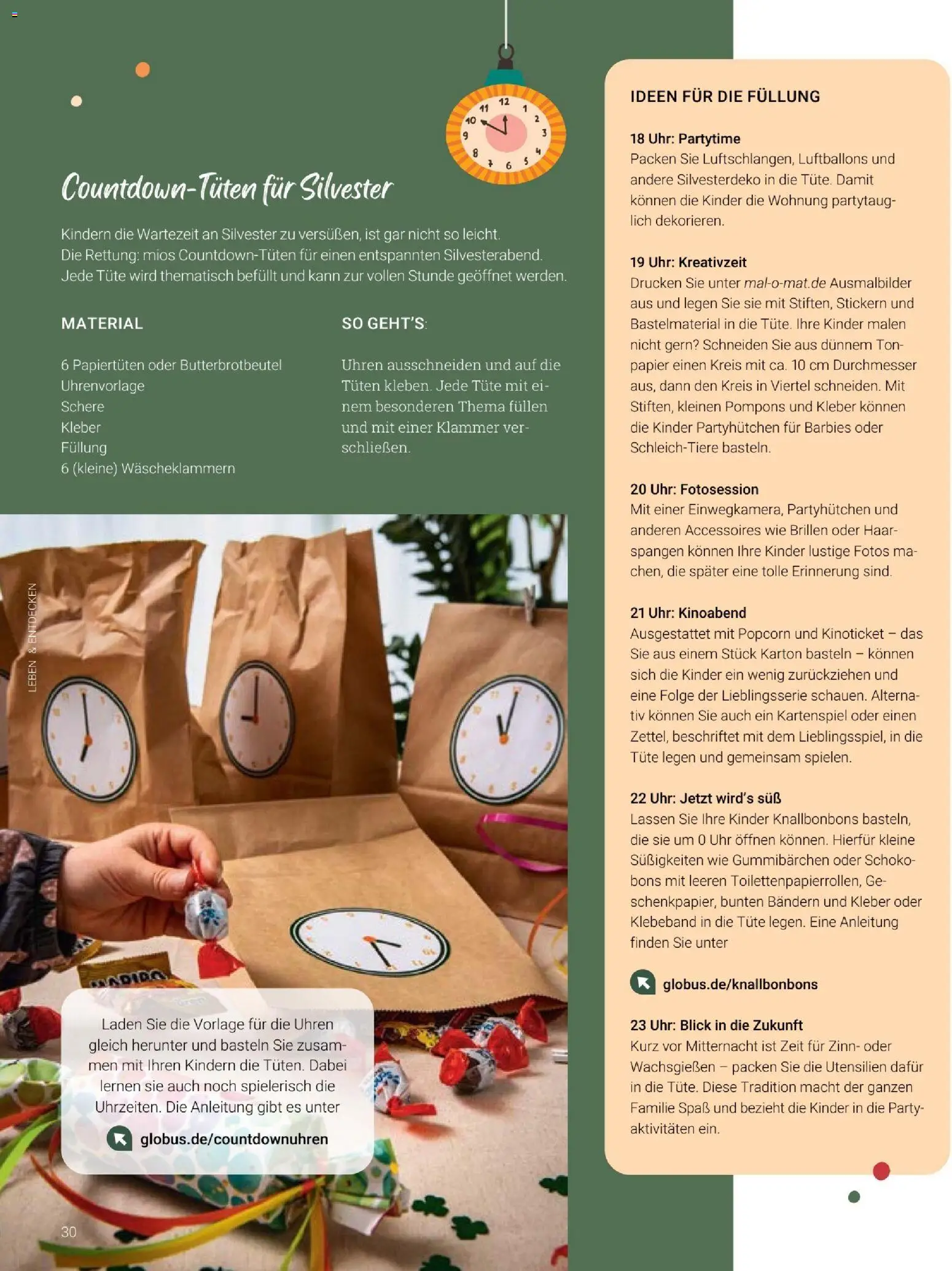 Globus Mio Magazin – gültig ab 01.12.2025 | Seite: 30 | Produkte: Süßigkeiten, Uhr