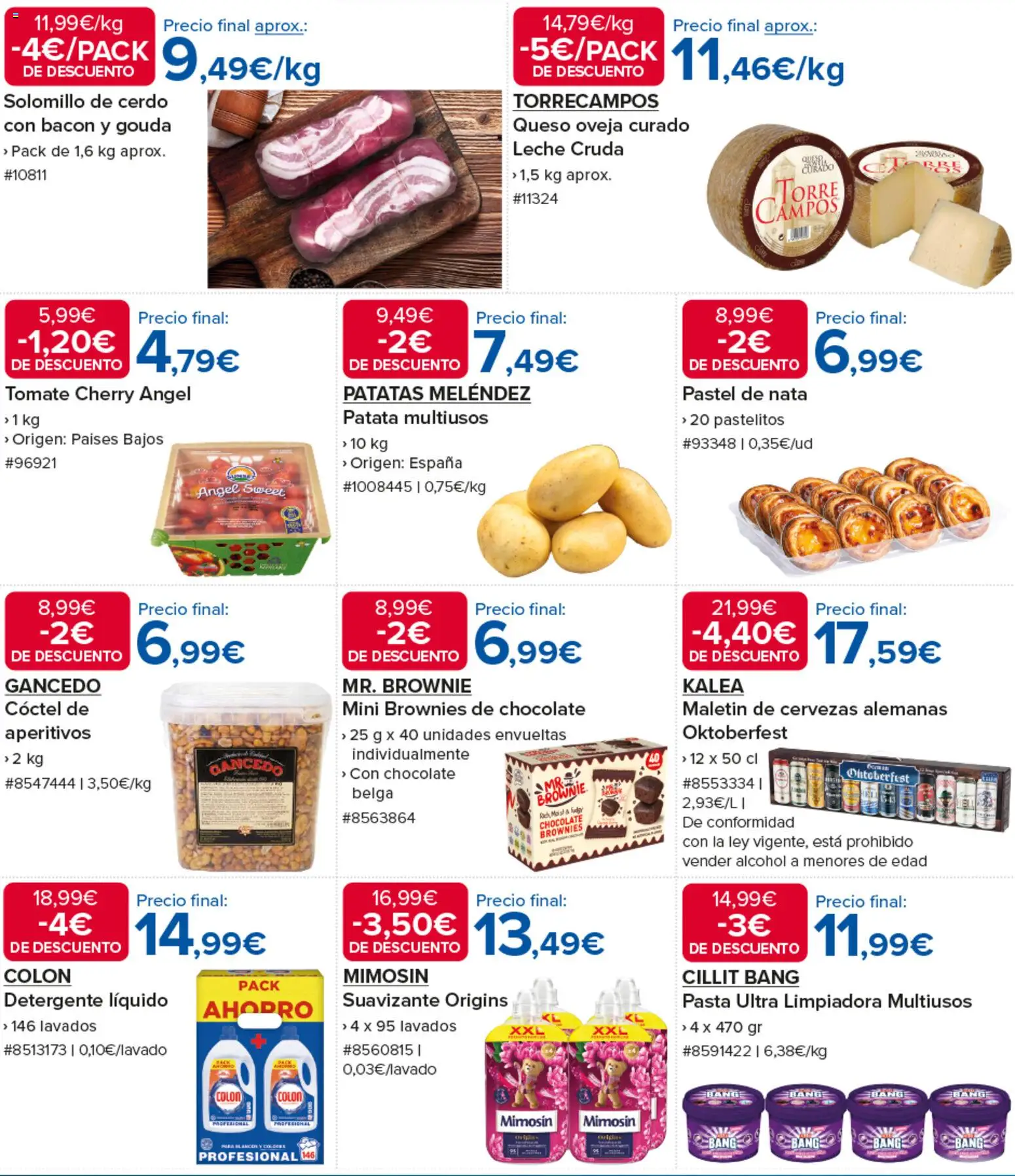 Costco catálogo │ válido desde el 13.11.2025 | Página: 2 | Productos: Solomillo de cerdo, Leche, Cerdo, Detergente líquido