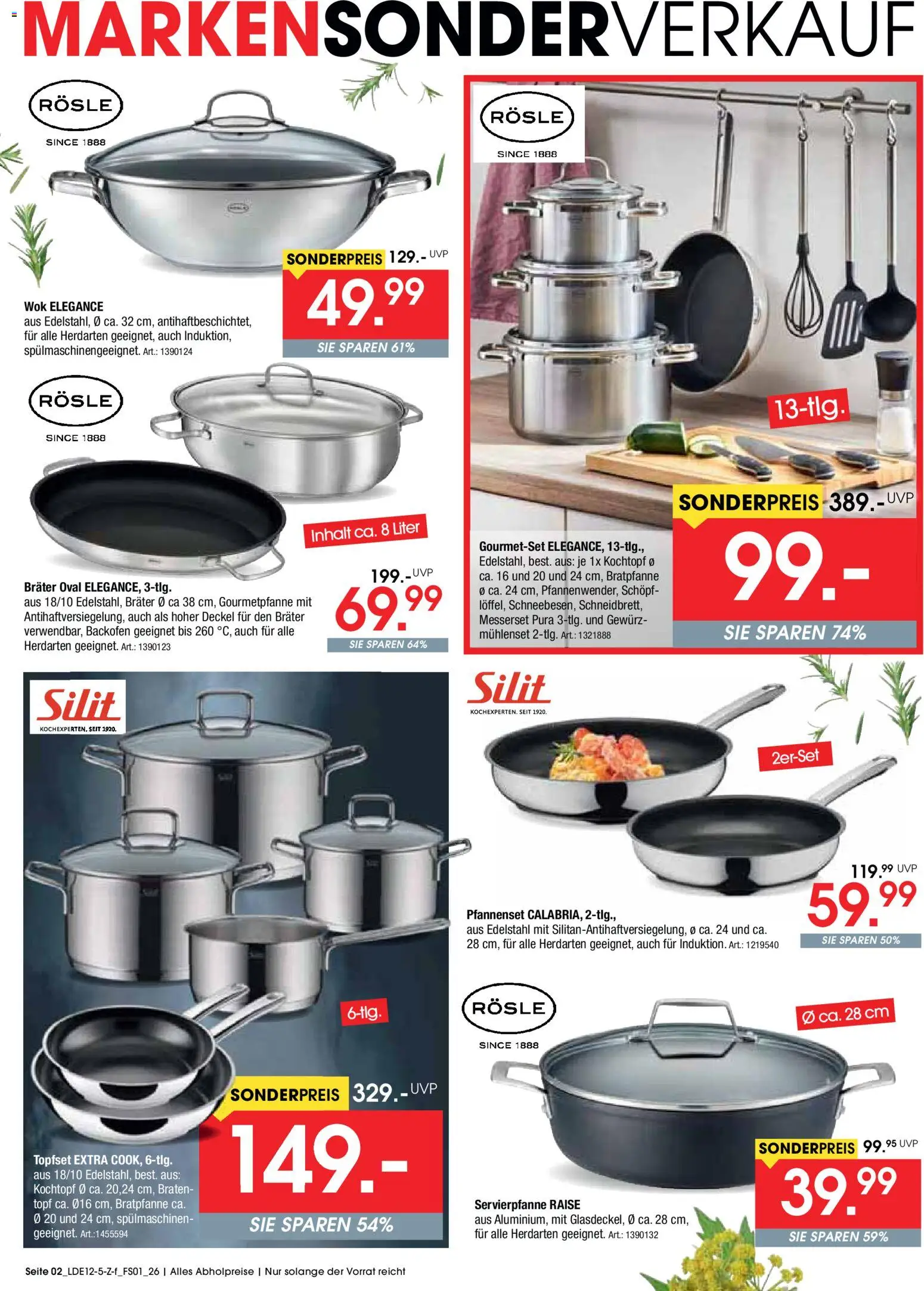 Zurbrüggen Marken-Sonderverkauf – gültig ab 06.12.2025 | Seite: 2 | Produkte: Backofen, Wok