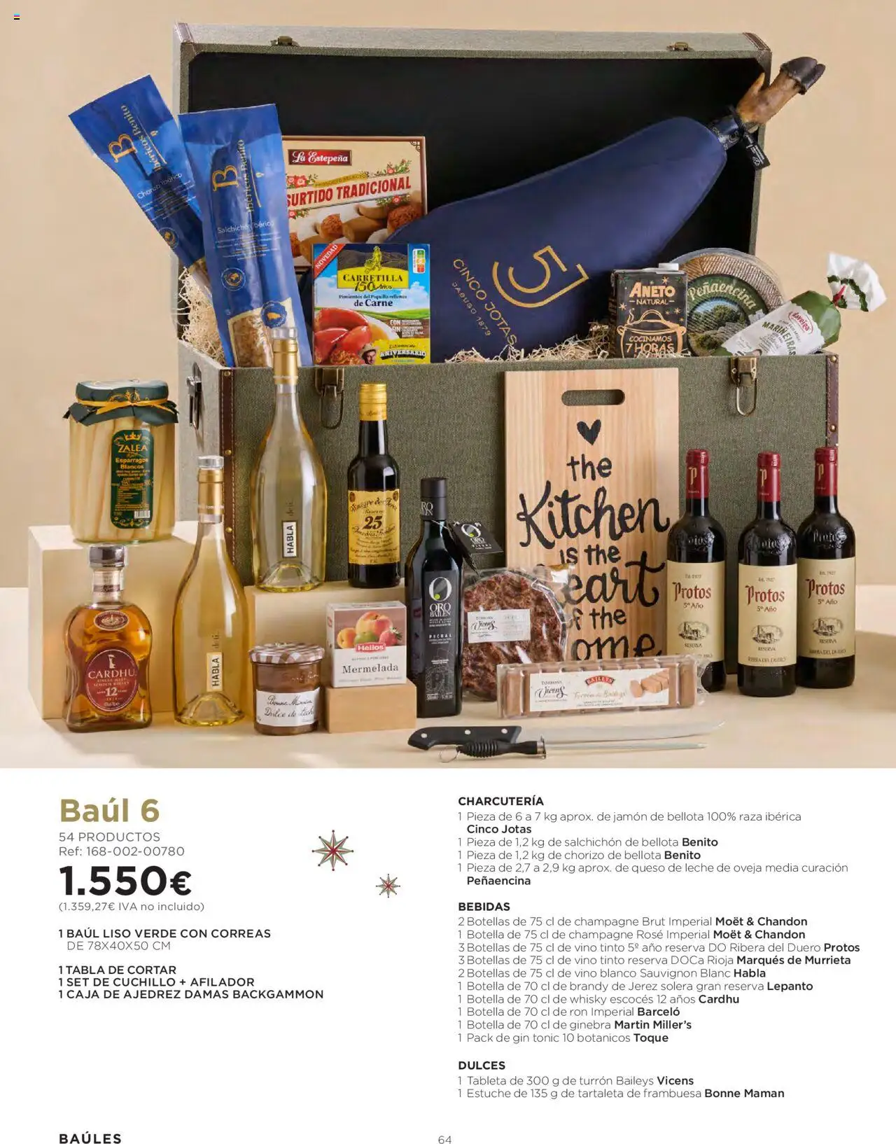 El Corte Inglés ofertas │ válido desde el 06.10.2025 | Página: 64 | Productos: Jamón, Vino, Tableta, Caja