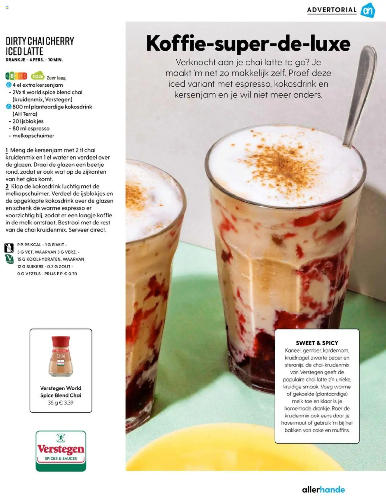  | Pagina: 121 | Producten: Koffie, Melkopschuimer, Cake, Peper