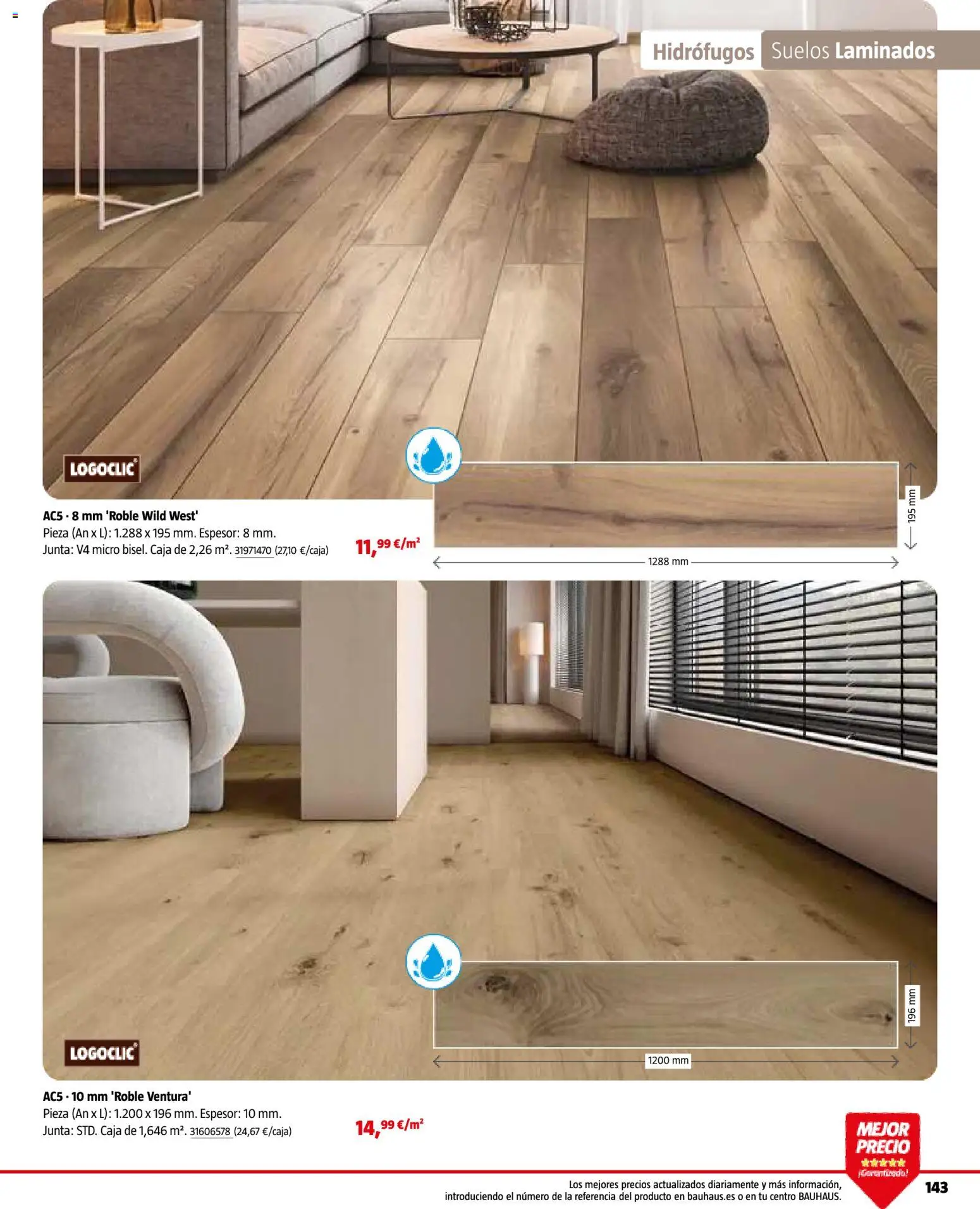 Bauhaus - Suelos y revestimientos │ válido desde el 24.02.2026 | Página: 143 | Productos: Caja