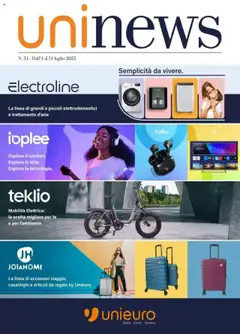 Anteprima del volantino Unieuro Speciale catalogo valido a partire dal 01.07.2025