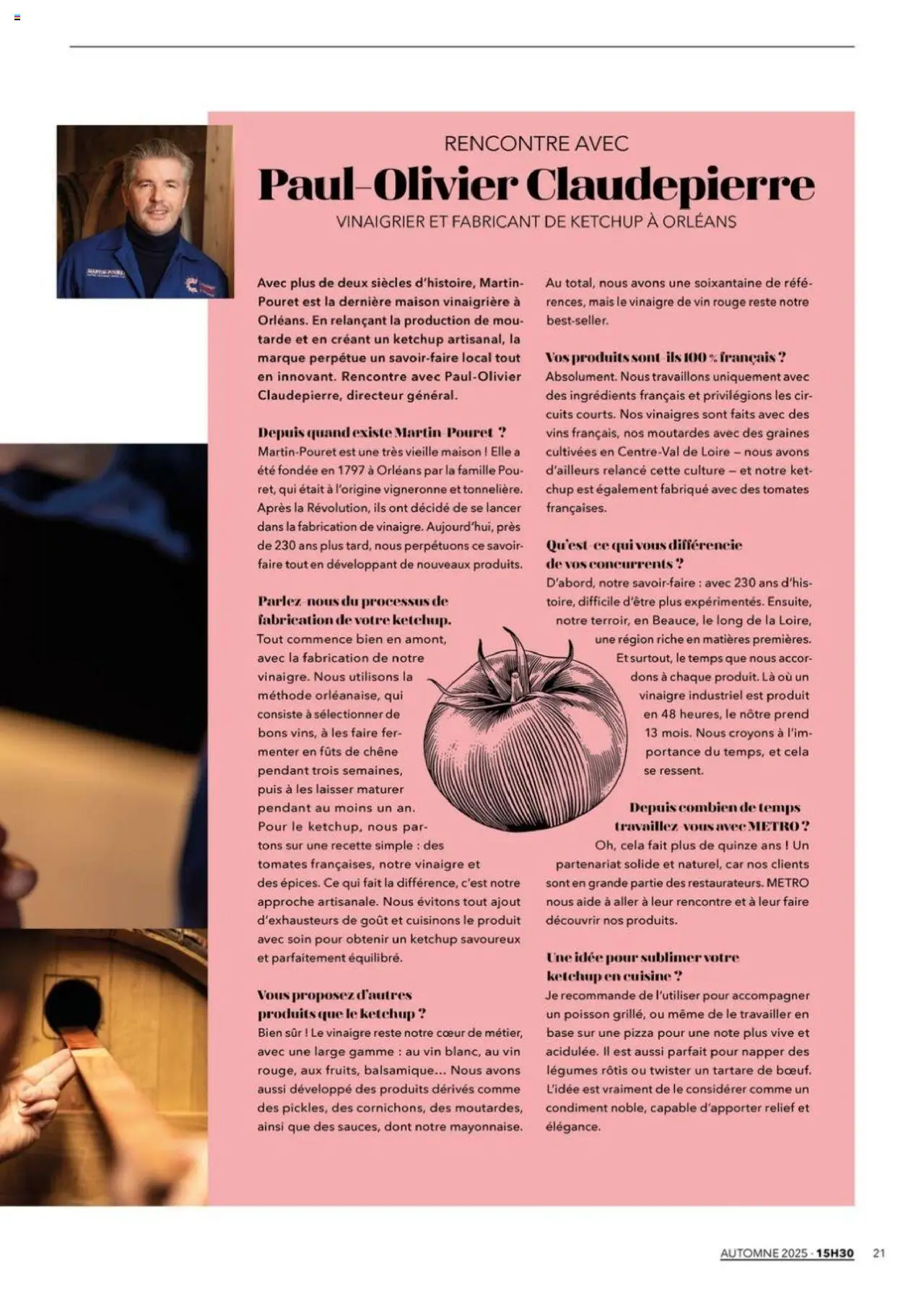  | Page: 21 | Produits: Mais, Vinaigre, Pizza, Vin