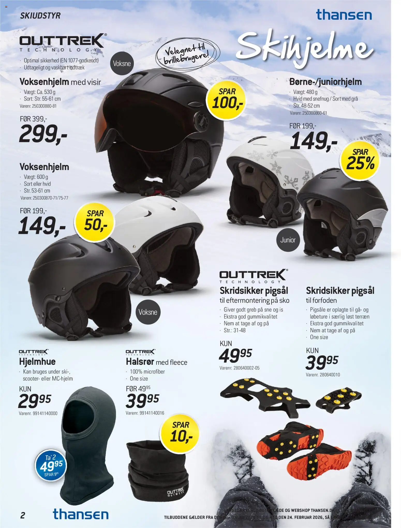 Thansen tilbudsavis – gyldig fra 28.01.2026 | Side: 2 | Produkter: Is, Sko
