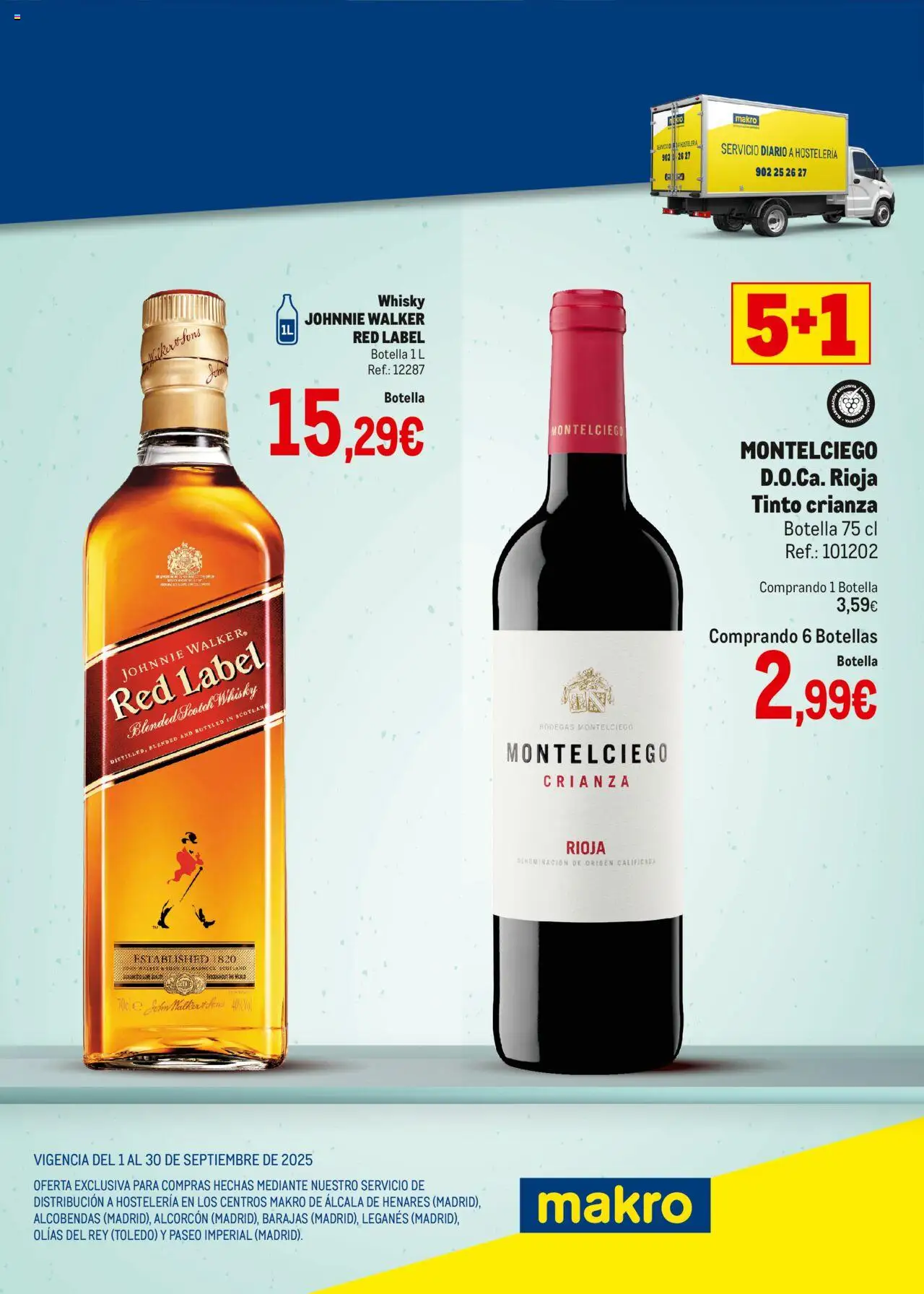 Makro - Destilados Centro │ válido desde el 01.09.2025 | Página: 5 | Productos: Whisky