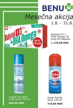 BENU katalog - pregled BENU kataloga - važi od 01.08.2025