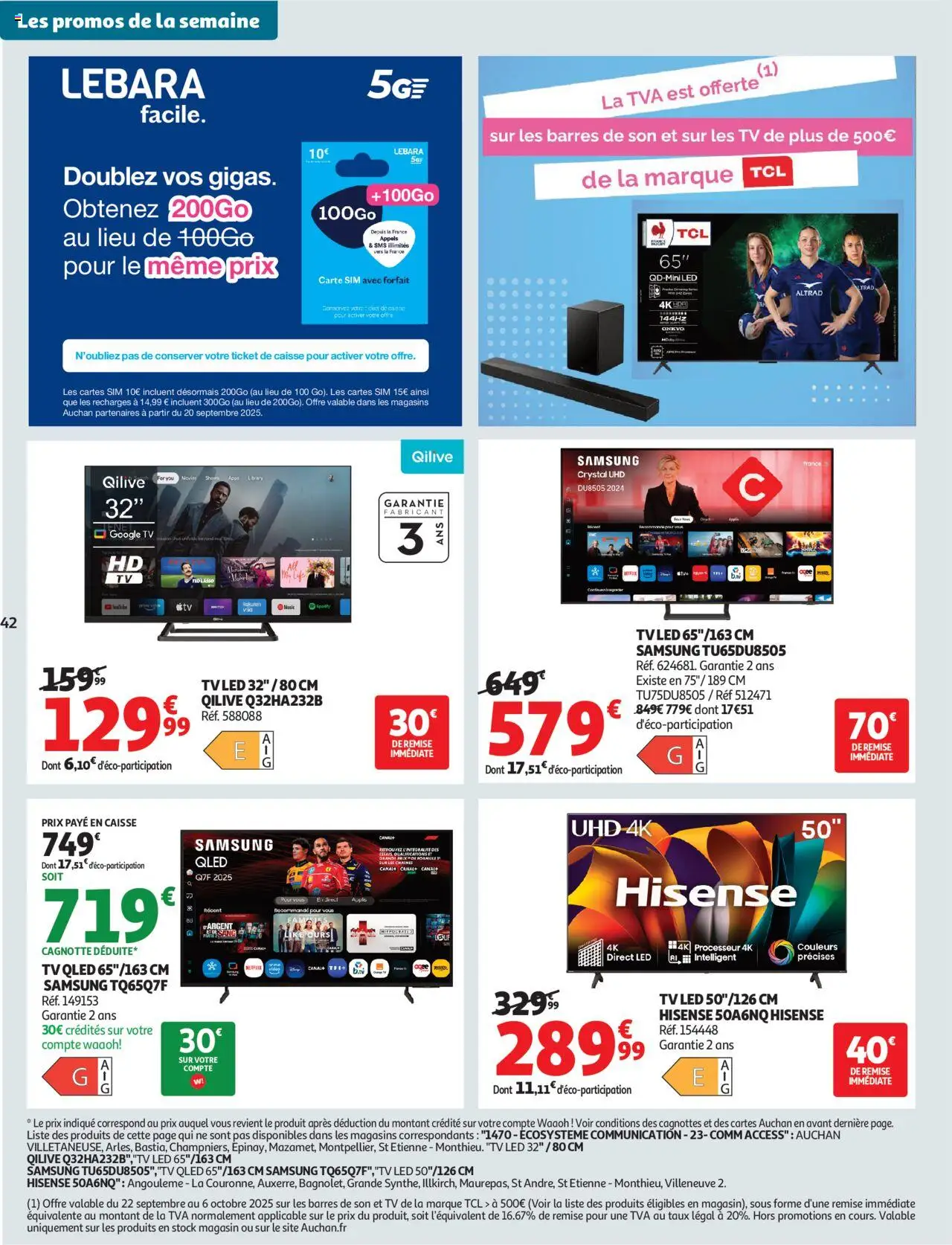  | Page: 42 | Produits: TV led
