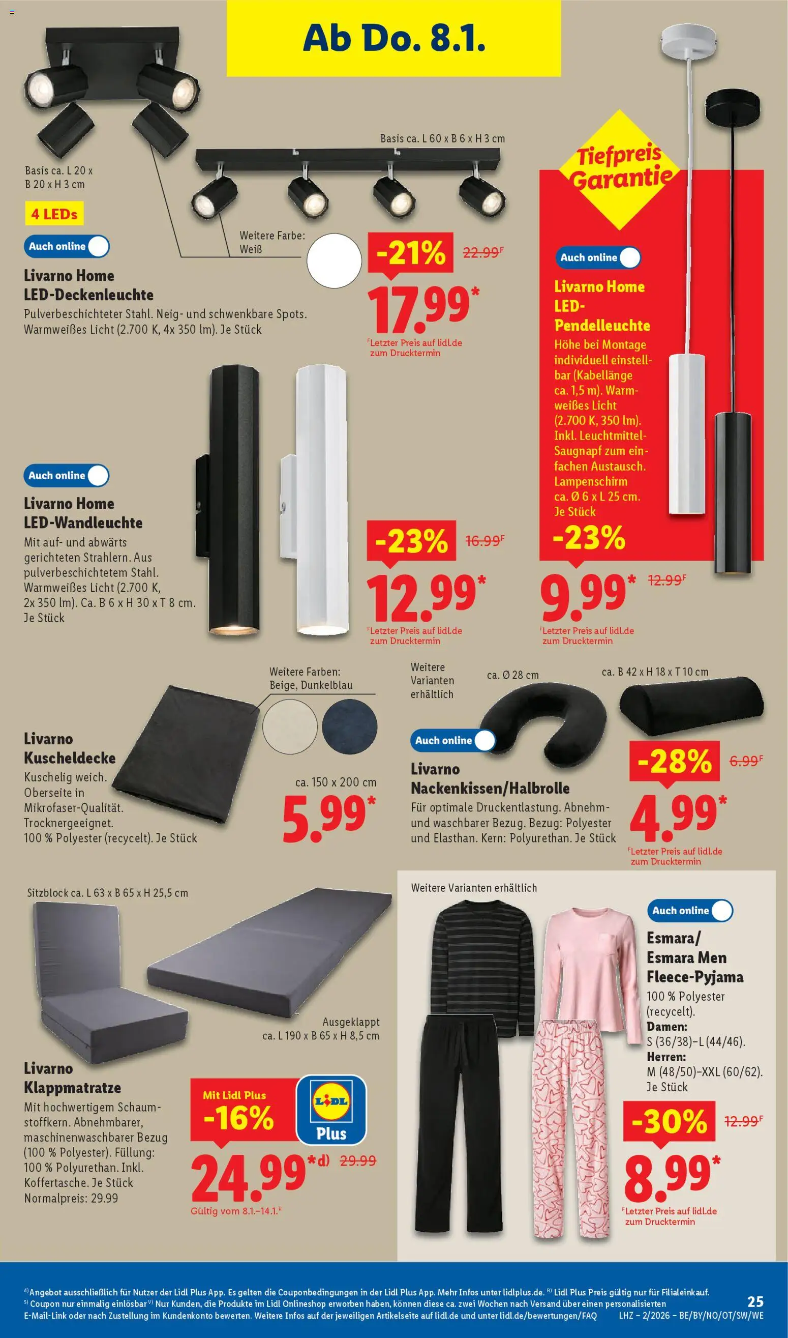 Lidl Prospekt Grimma – gültig ab 05.01.2026 | Seite: 35 | Produkte: Lampenschirm
