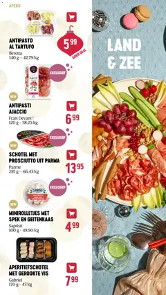 APERITIEFSCHOTEL MET GEROOKTE VIS, Appetizer platter with smoked fish, 170 g - Voorbeeld van een folder van Delhaize, geldig van 13.11.2025 | Pagina: 6