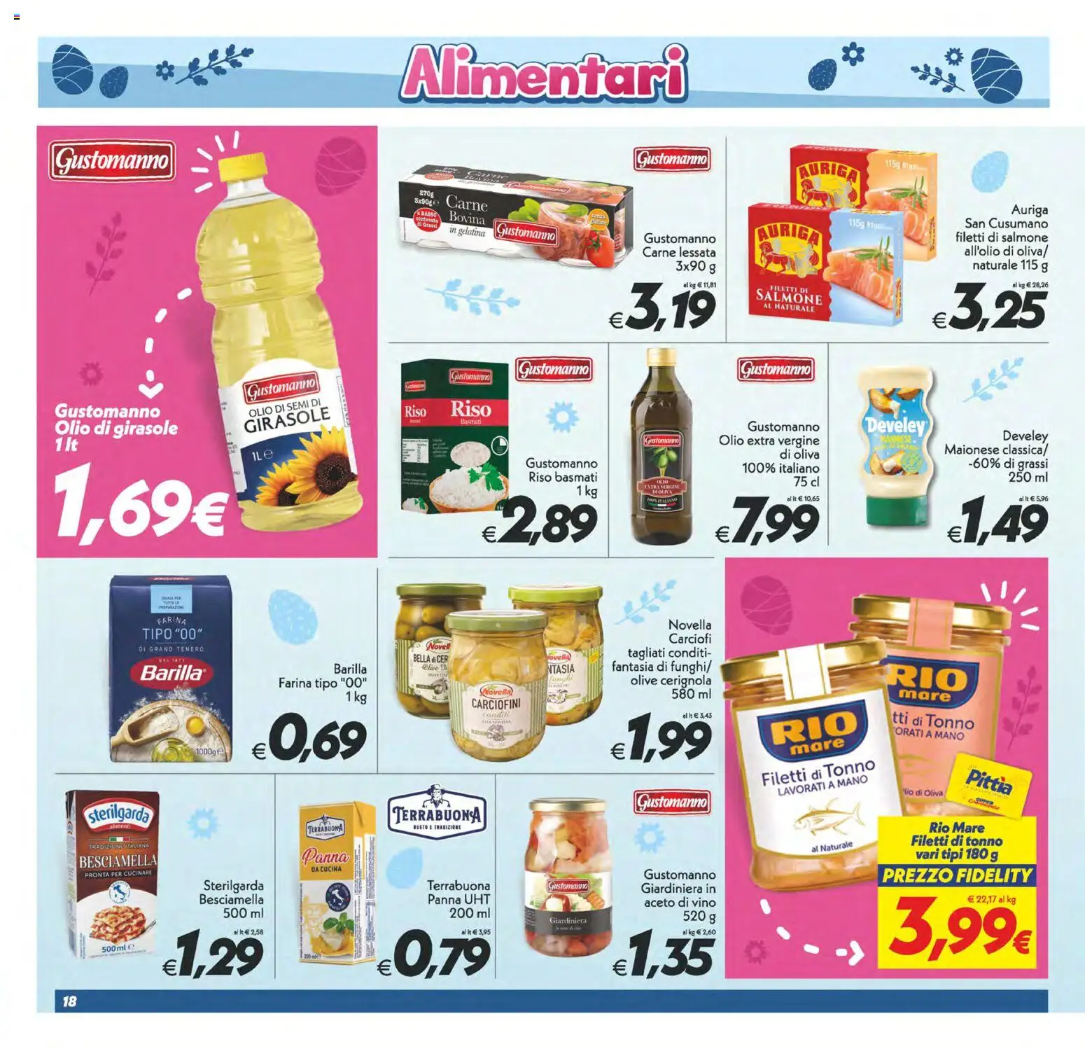 Volantino SuperConveniente del 27.03.2026 | Pagina: 18 | Prodotti: Riso Basmati, Panna, Olive, Vino