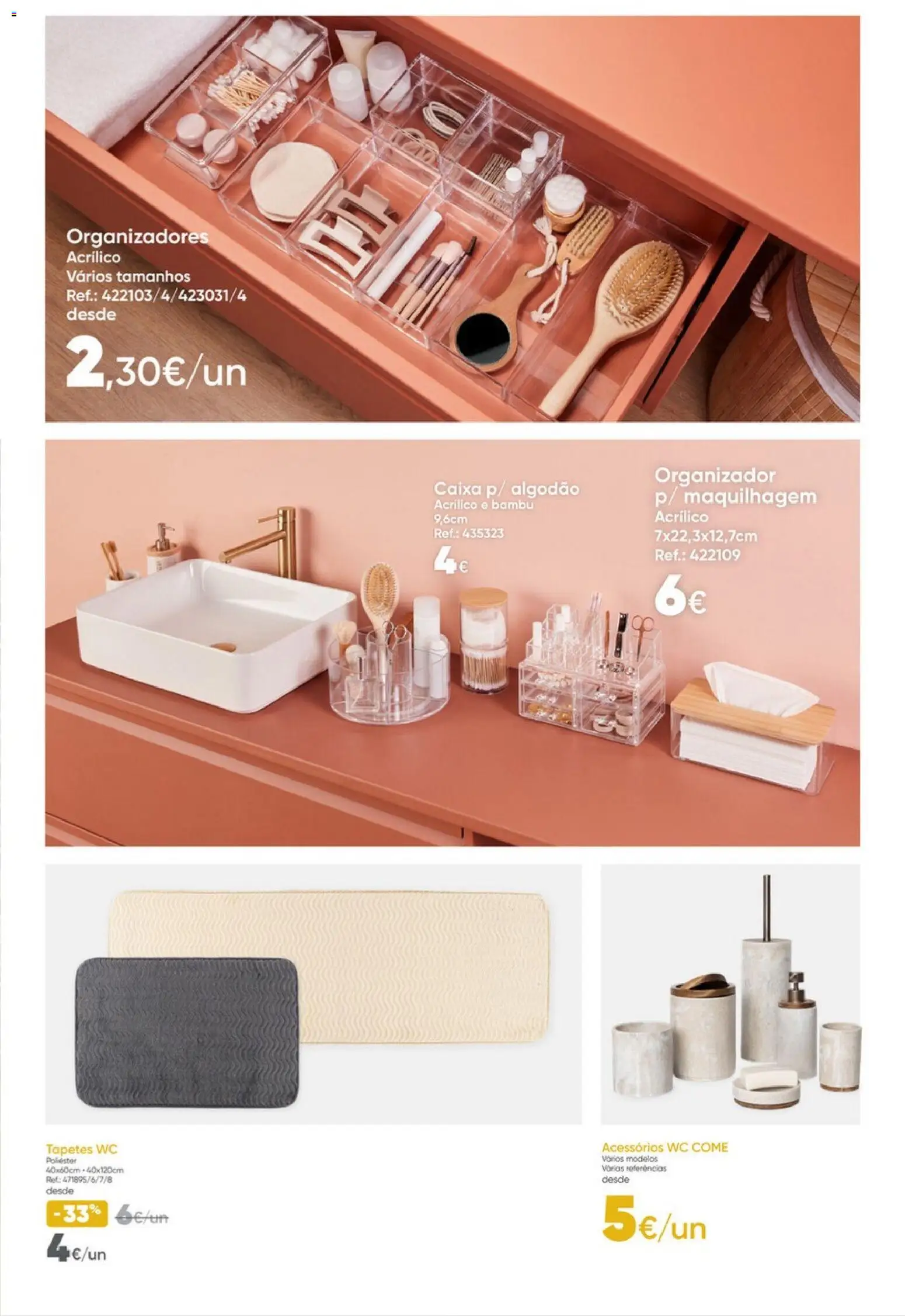 Hôma Catálogo │ válido de 13.02.2026 | Página: 28 | Produtos: Algodão, Maquilhagem, Caixa, Organizador