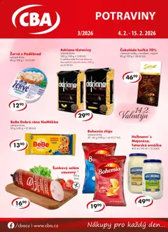 Náhled letáku CBA leták od 04.02.2026