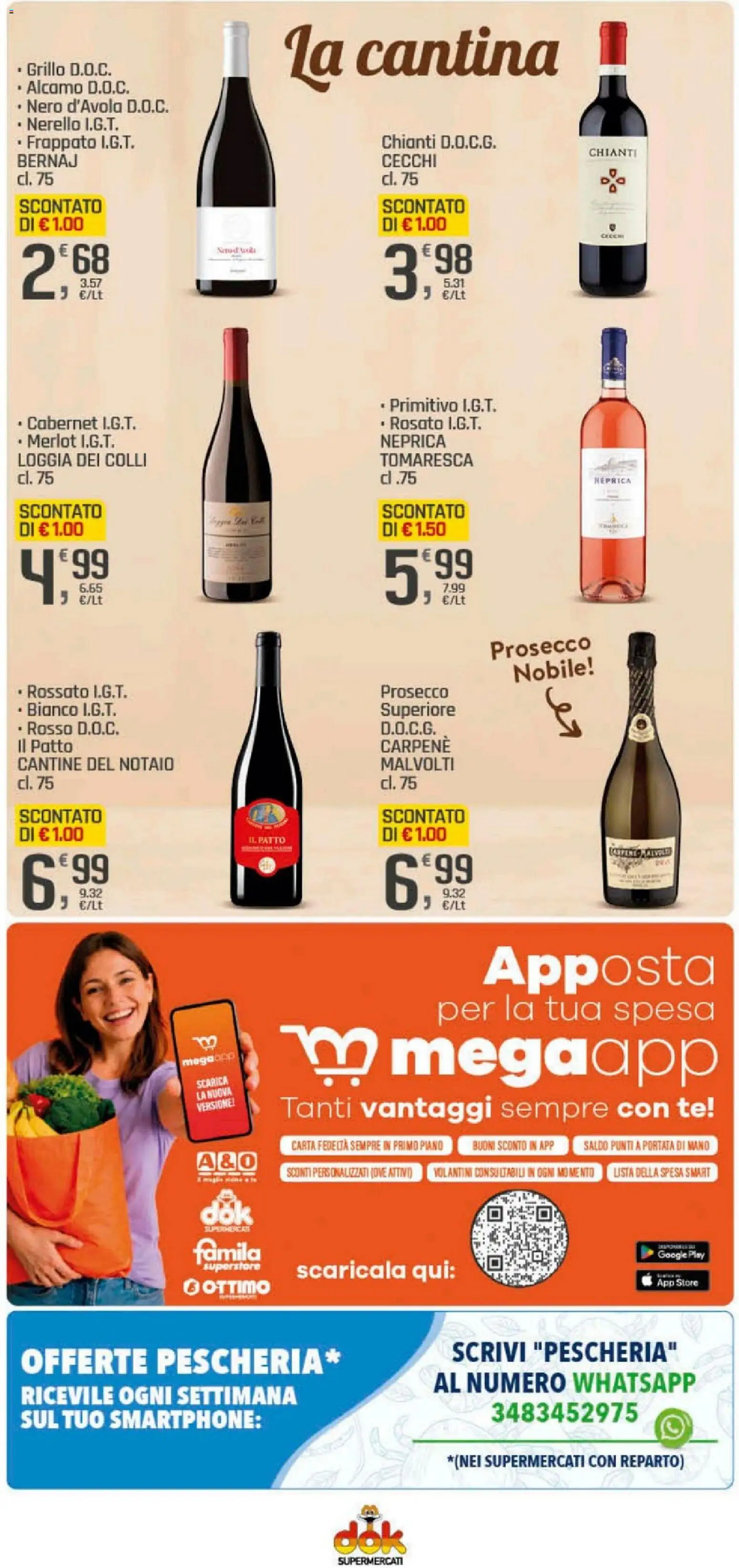 Volantino DOK del 05.03.2026 | Pagina: 13 | Prodotti: Tè, Prosecco, Smartphone