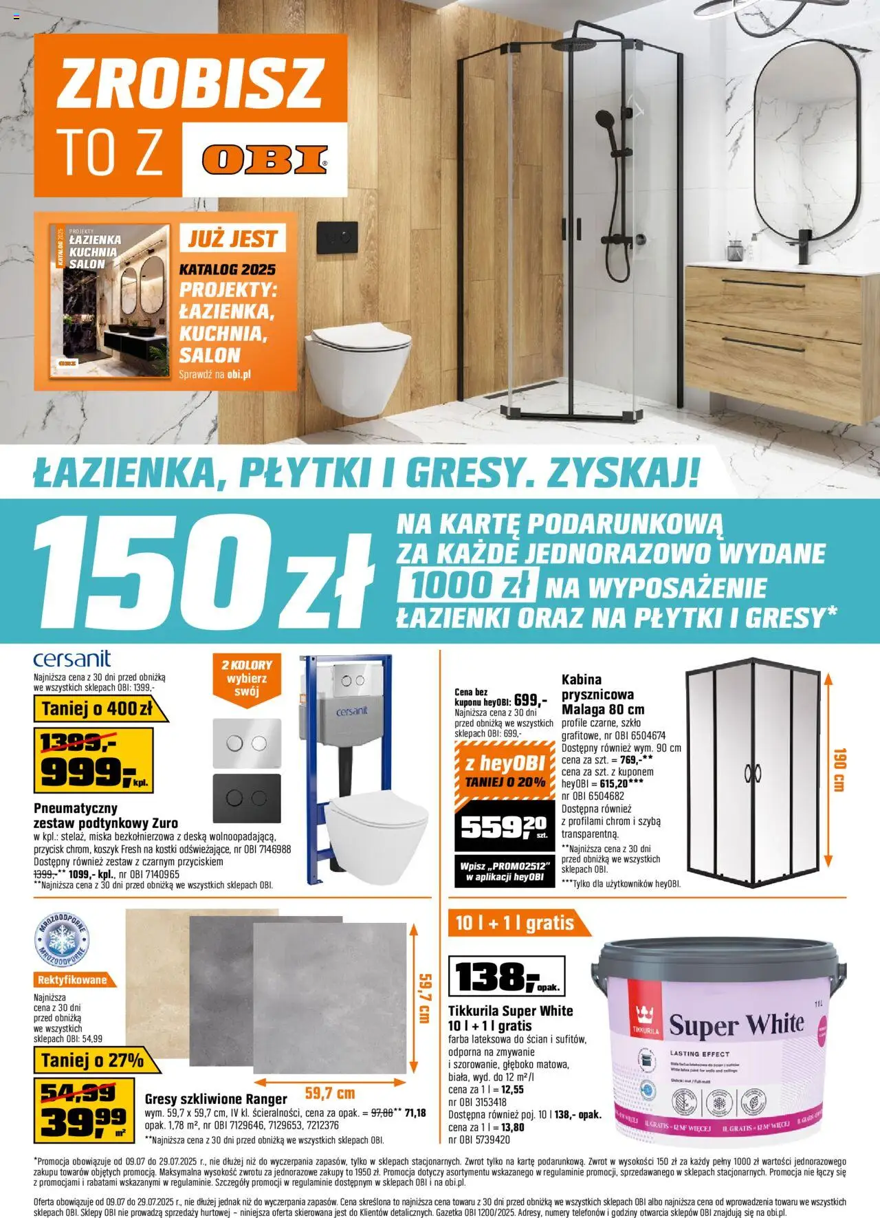 OBI Gazetka od 09.07.2025 | Strona: 1