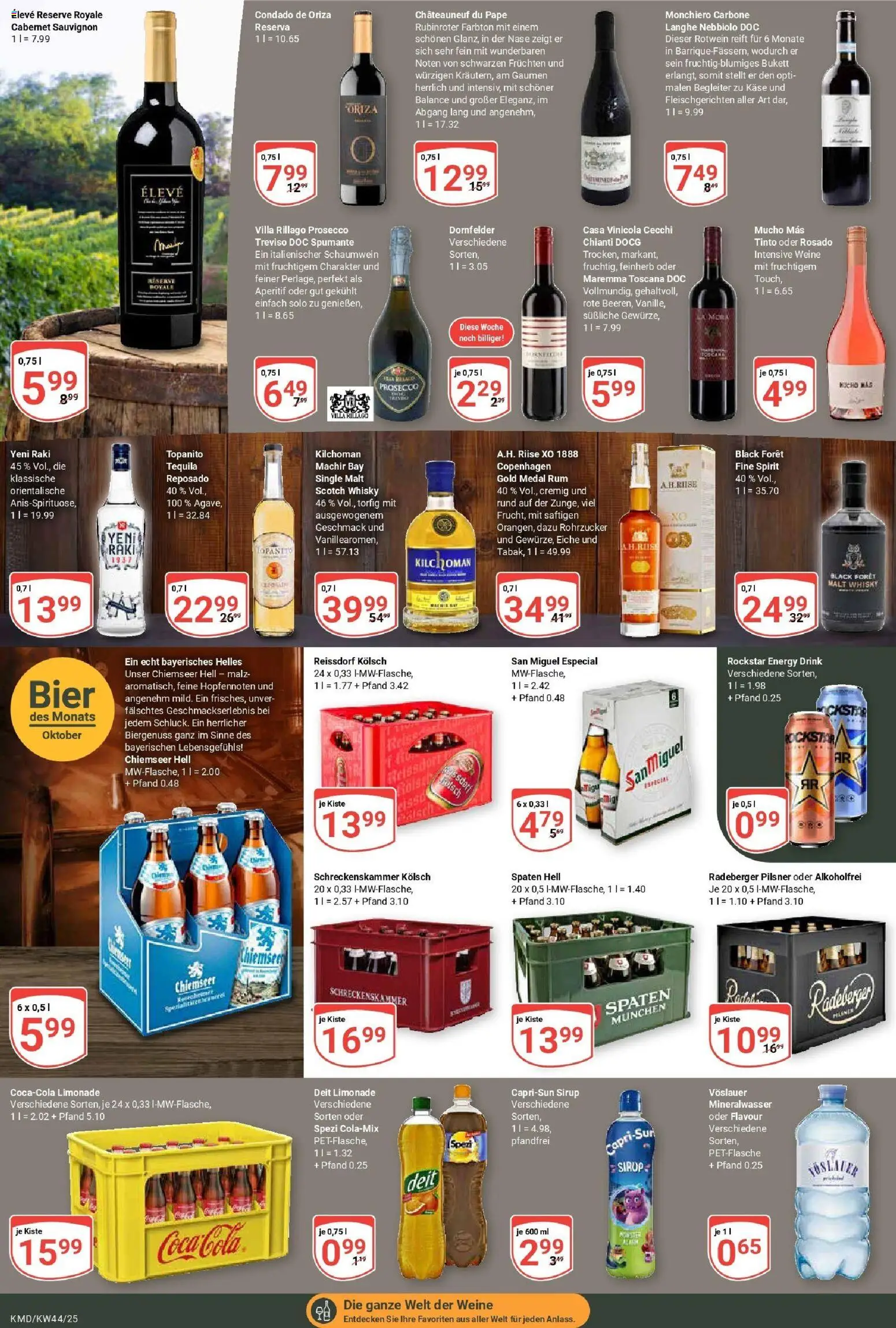 Globus prospekt Köln	 – gültig ab 26.10.2025 | Seite: 18 | Produkte: Cola, Rockstar, Sirup, Tequila