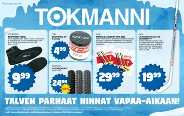 Tokmanni-mainoslehti voimassa 01.12.2025 alkaen