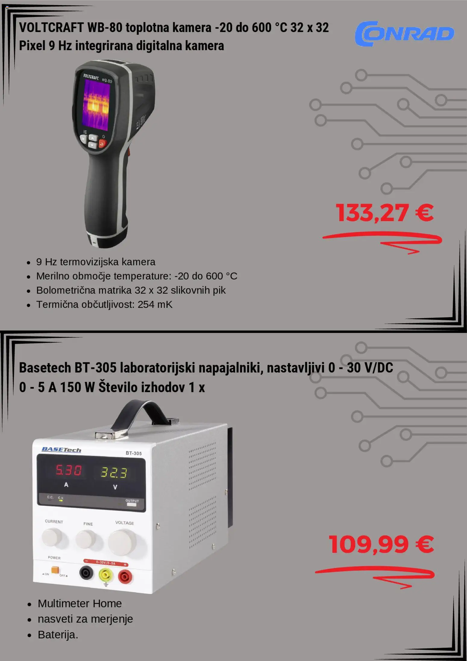 Novi Conrad katalog ponudbe – veljaven od 01.12.2025 | Stran: 2 | Izdelki: Kamera