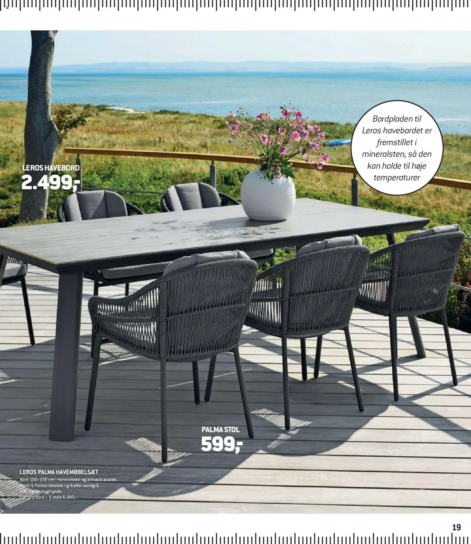 XL-BYG tilbudsavis – gyldig fra 27.03.2026 | Side: 19 | Produkter: Bord, Stol