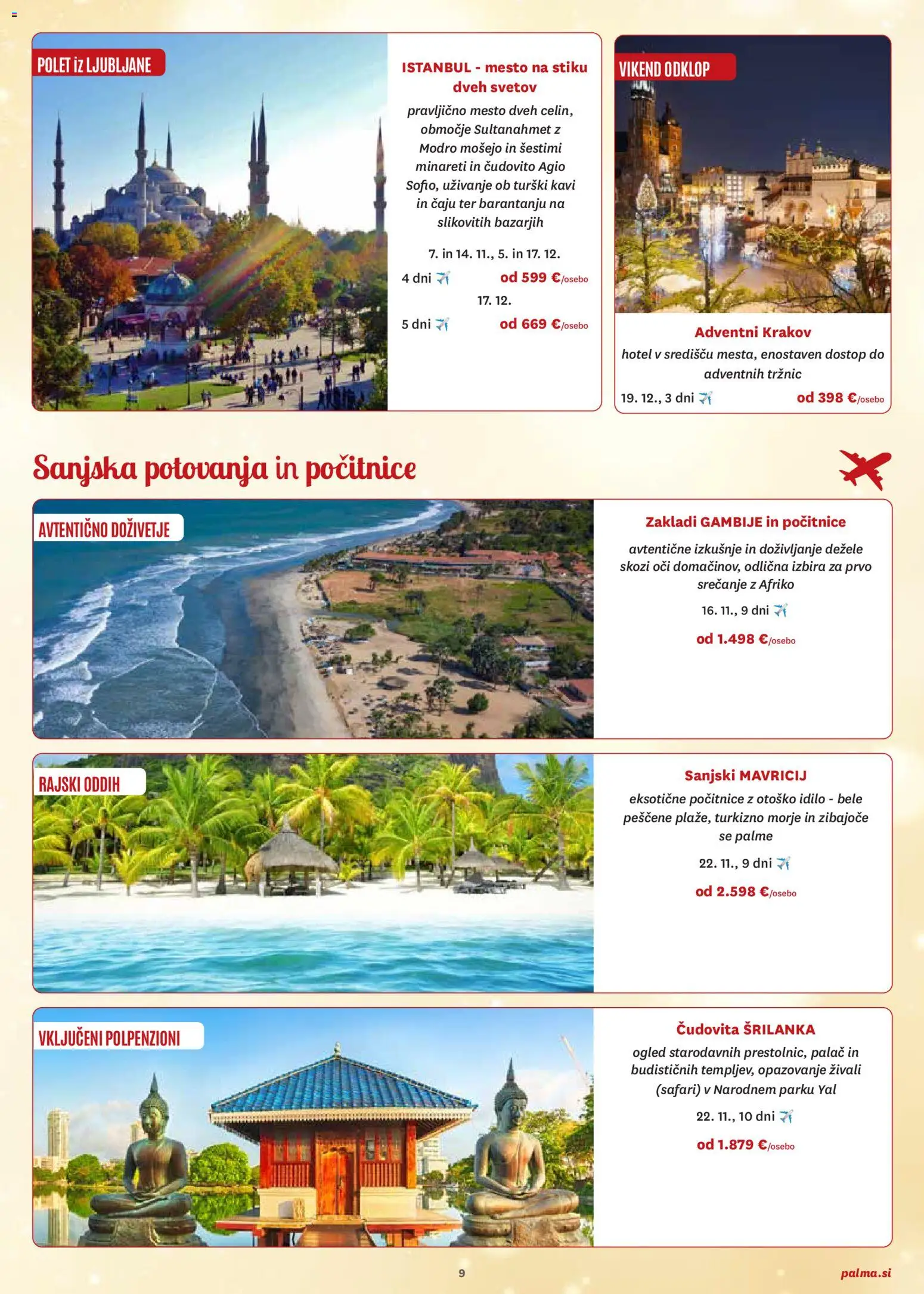 Novi Palma katalog ponudbe – veljaven od 27.10.2025 | Stran: 9
