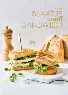 Alvo folder - Voorbeeld van een folder van Alvo, geldig van 25.03.2026 | Pagina: 54 | Producten: Sandwich