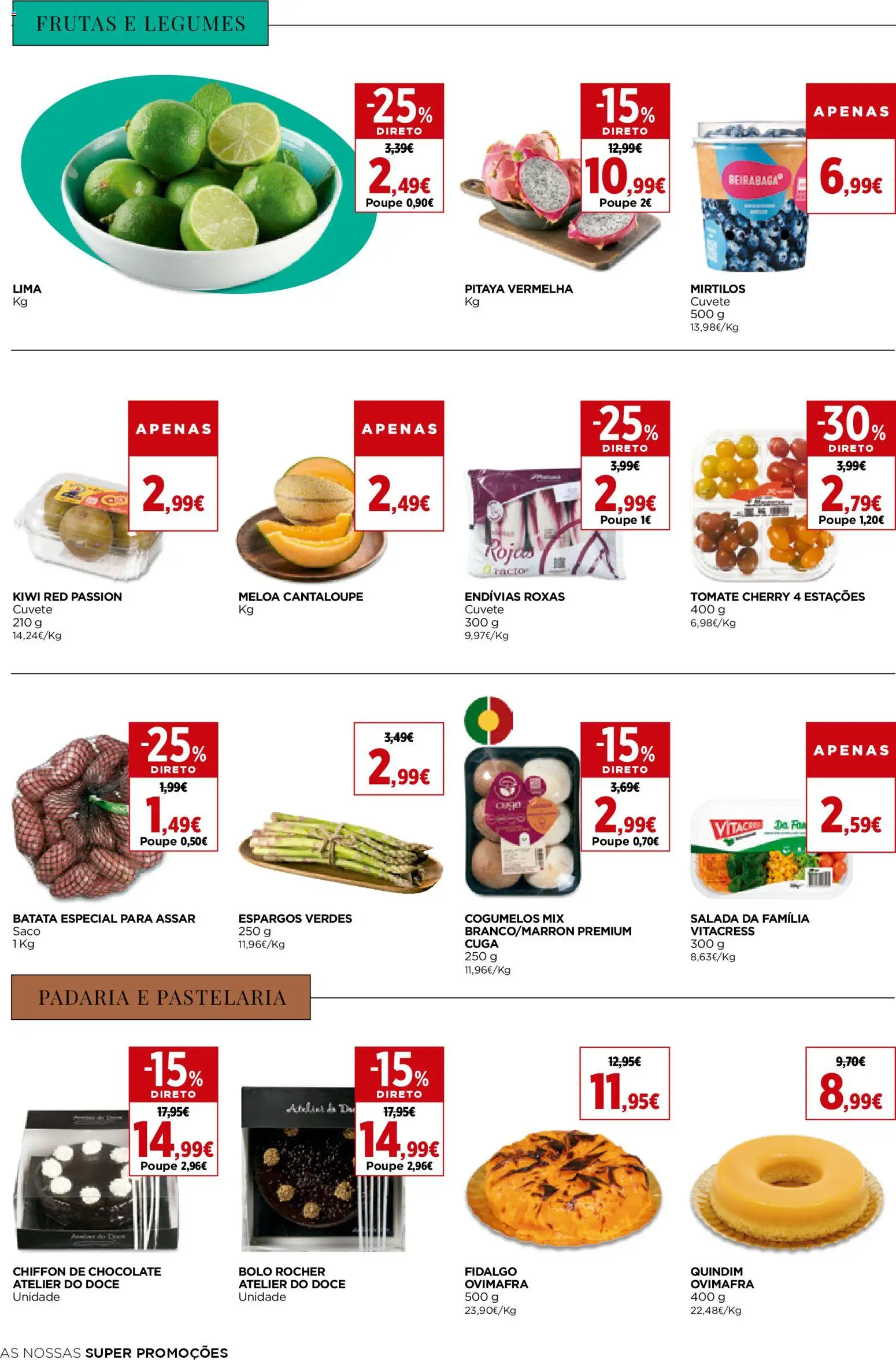 El Corte Ingles folheto │ válido de 25.12.2025 | Página: 8 | Produtos: Espargos, Padaria, Kiwi, Cogumelos