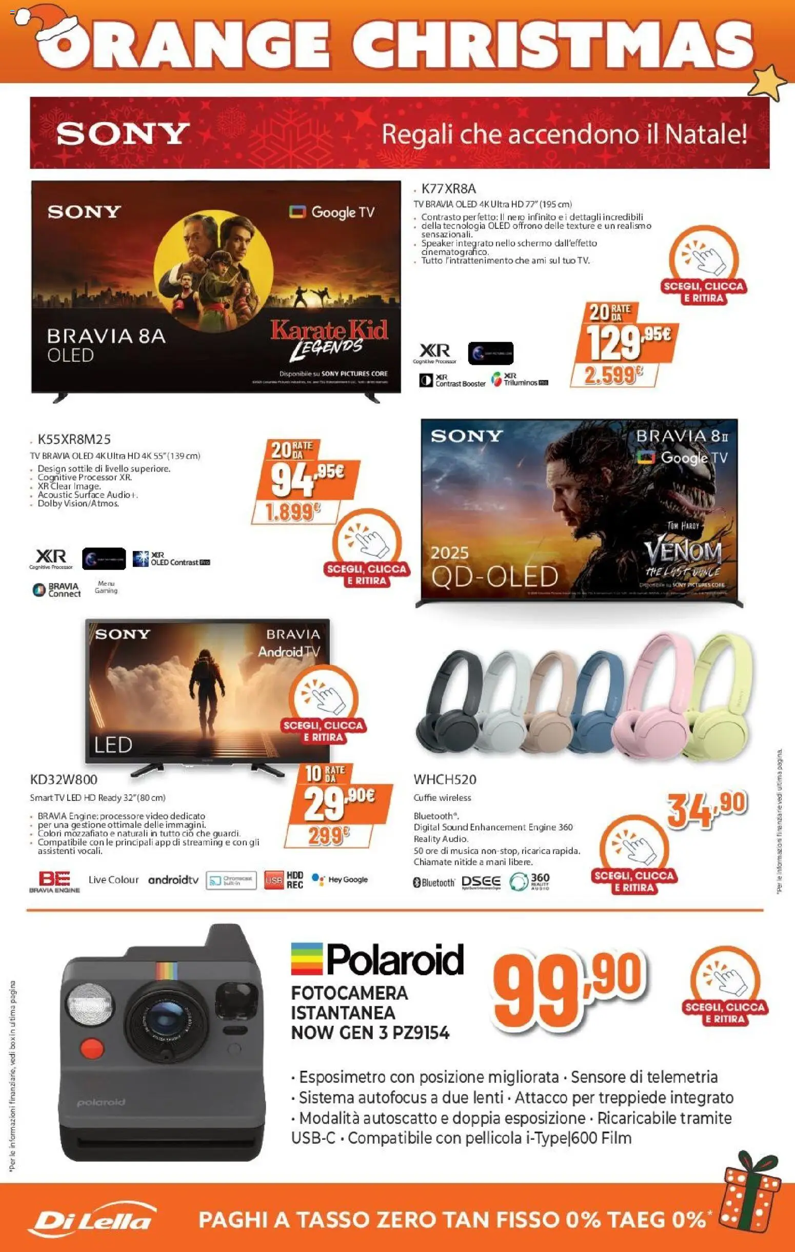 Volantino Expert del 02.12.2025 | Pagina: 5 | Prodotti: Fotocamera istantanea, smart TV, Cuffie, Speaker