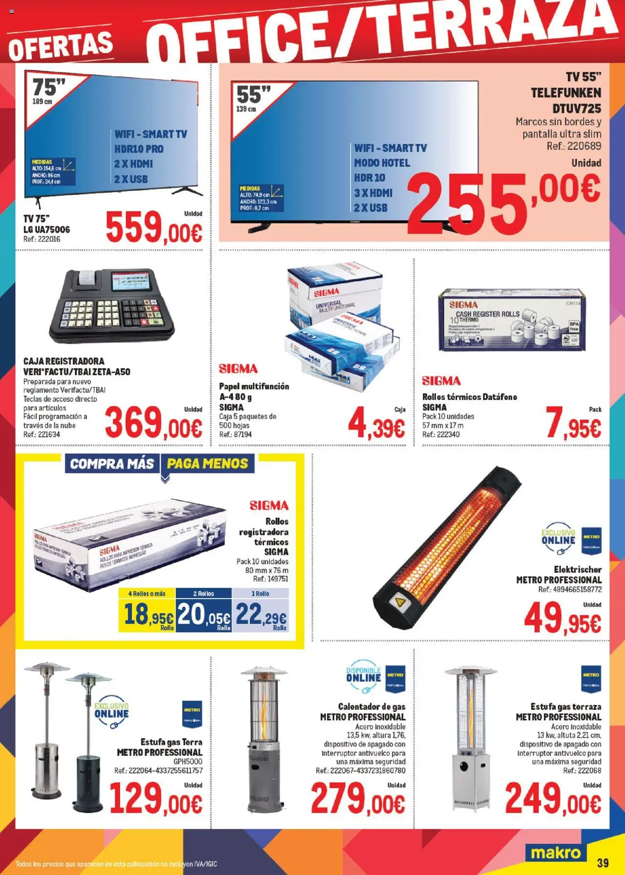 Makro - Precios Norte │ válido desde el 06.10.2025 | Página: 39 | Productos: USB, Caja