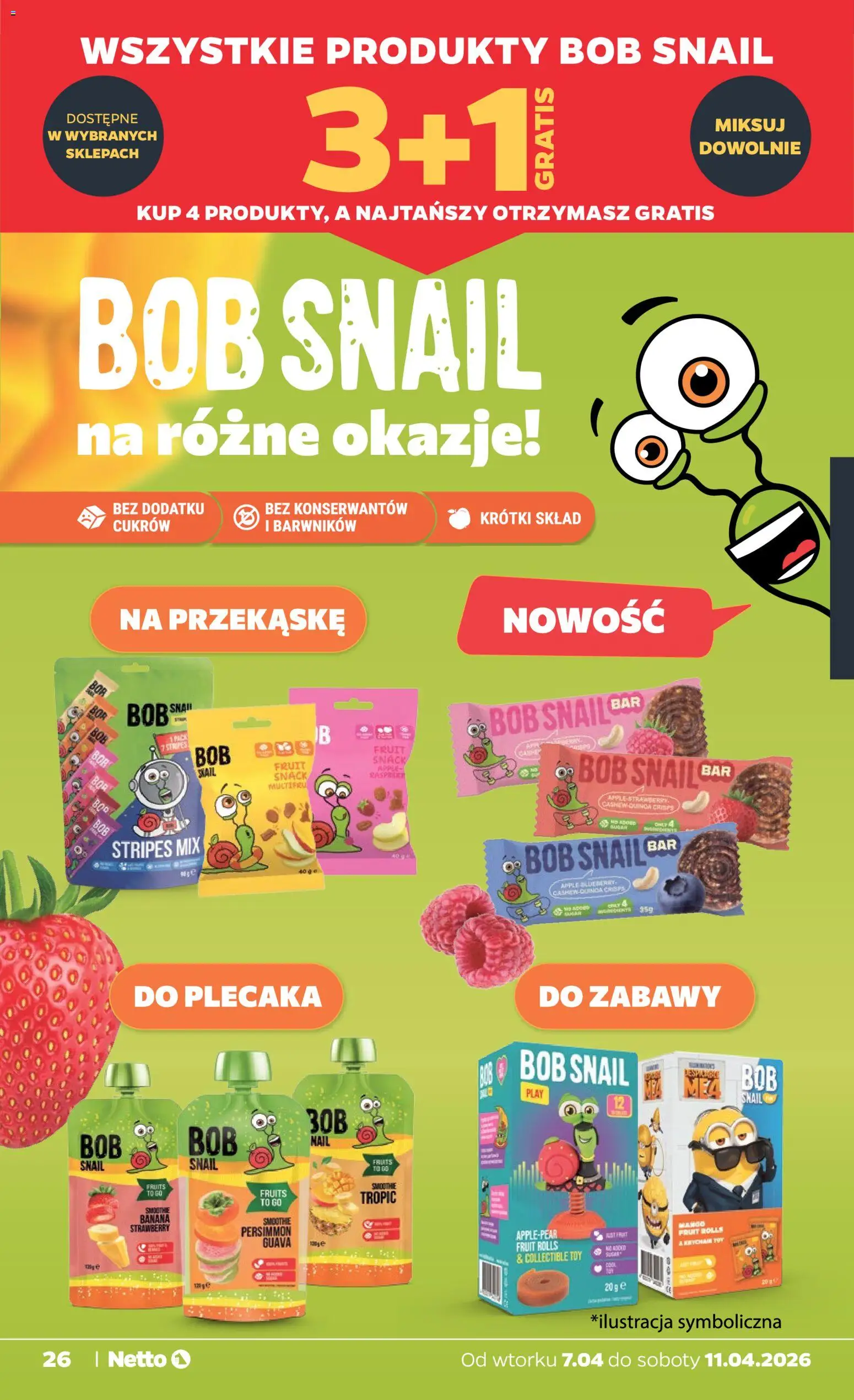 Netto gazetka od wtorku spożywcza od 07.04.2026 | Strona: 26 | Produkty: Bób