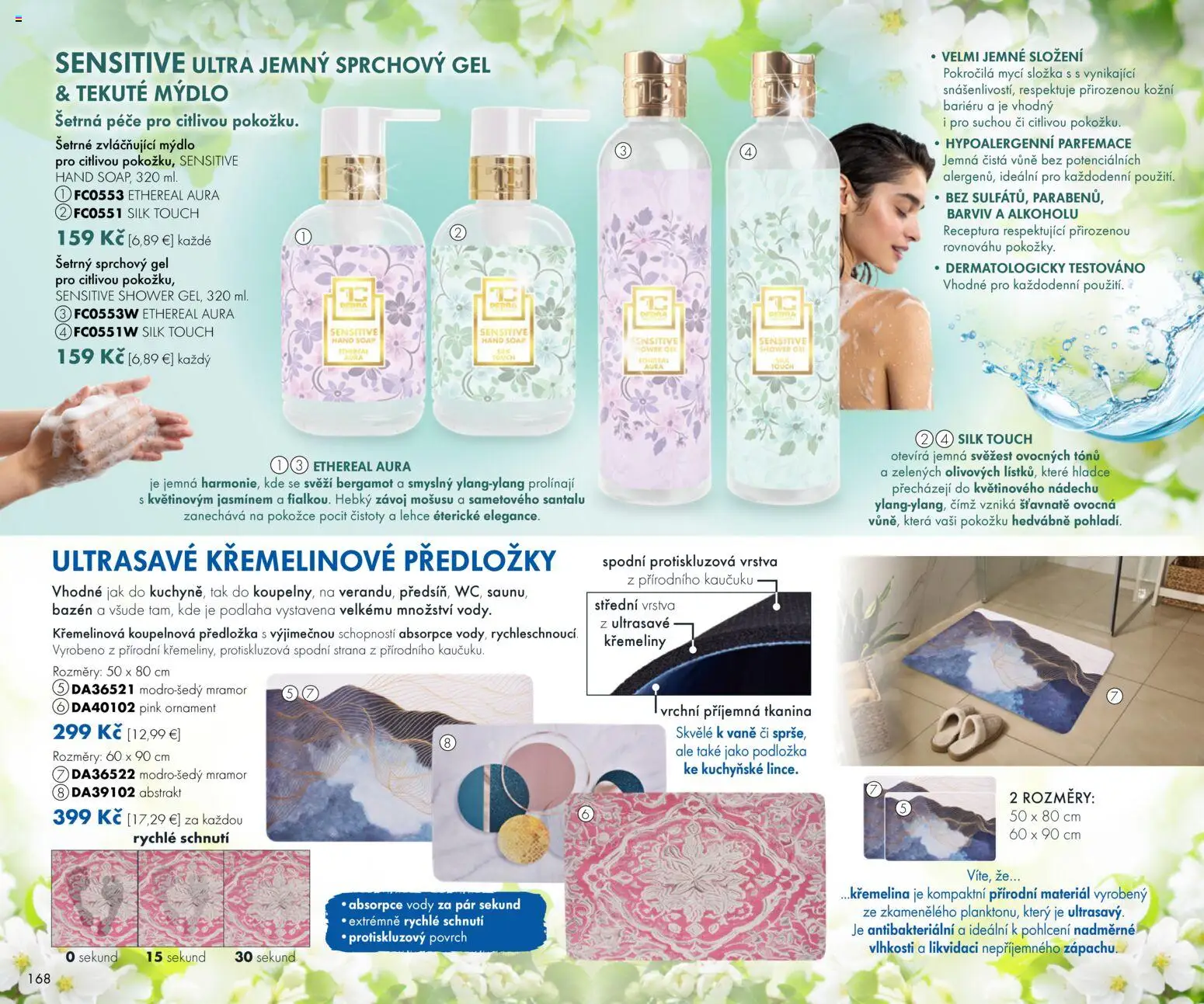 Nové Dedra akcie – leták je platný od 01.02.2026 | Strana: 68 | Produkty: Bazén, Podlaha, Mydlo, Sprchový gél