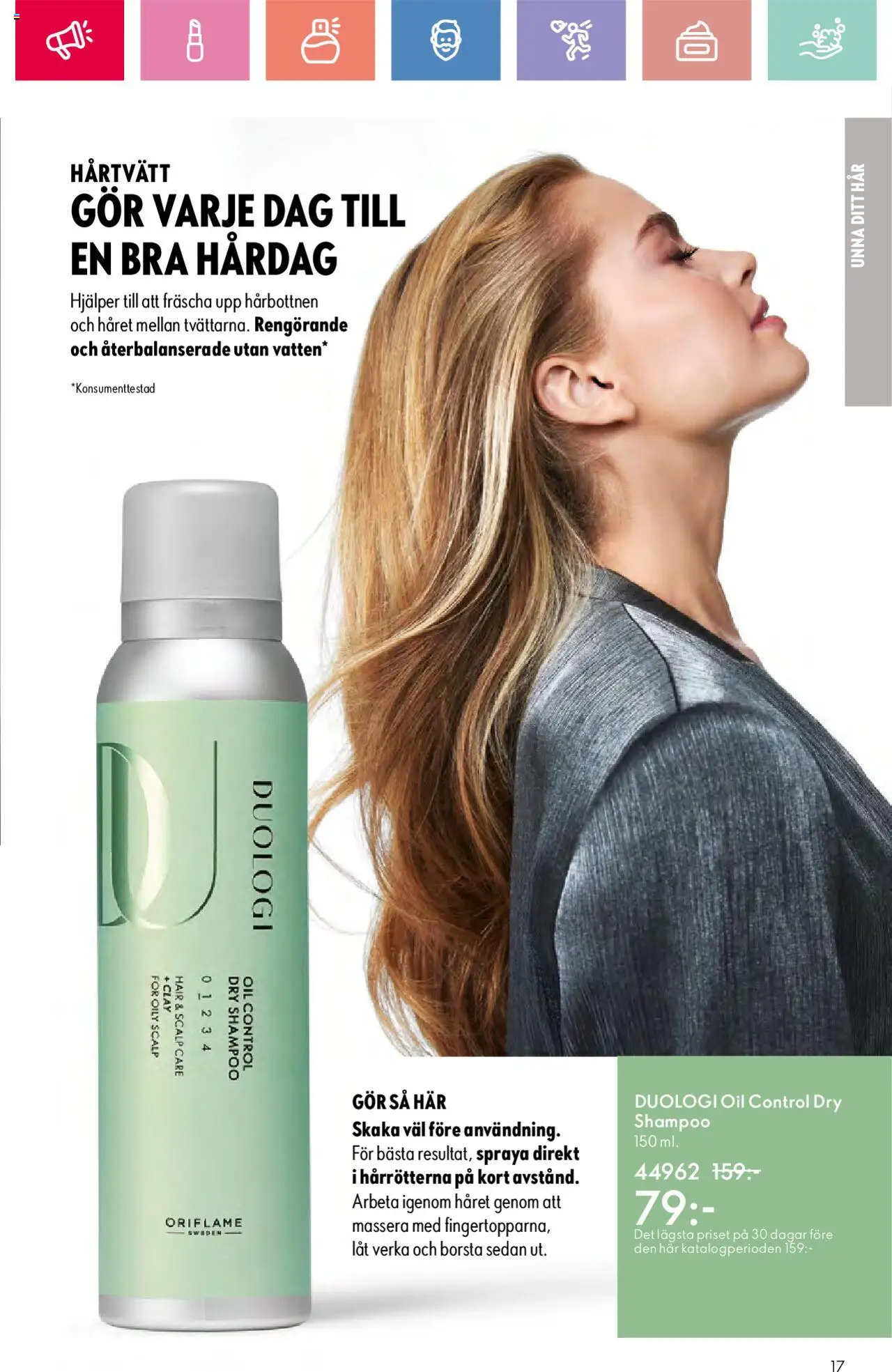 Oriflame reklamblad aktuell från 03.08.2025 | Sida: 17 | Produkter: Borsta